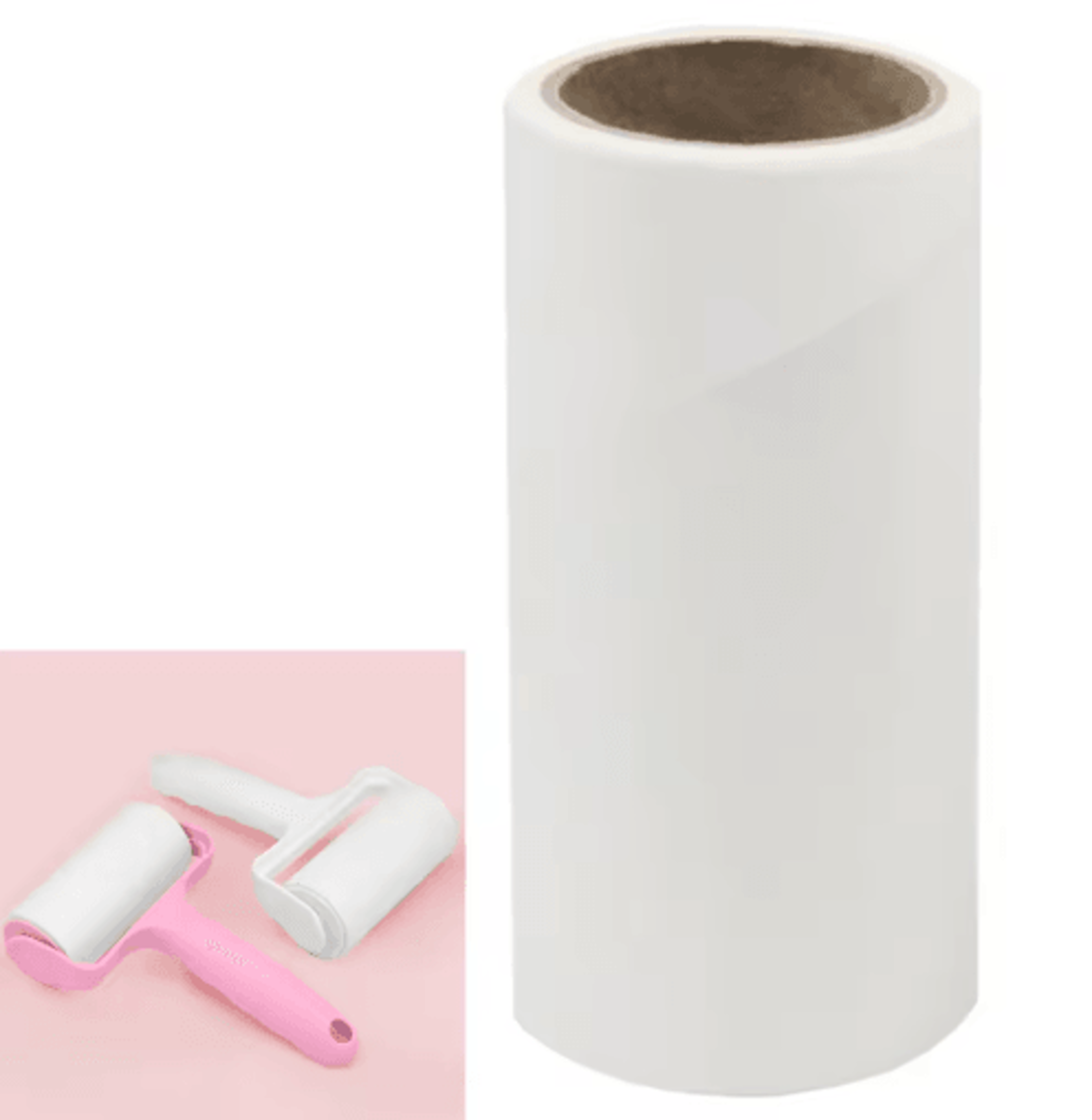 extra sticky lint roller refills – pet hair & fuzz remover rolls