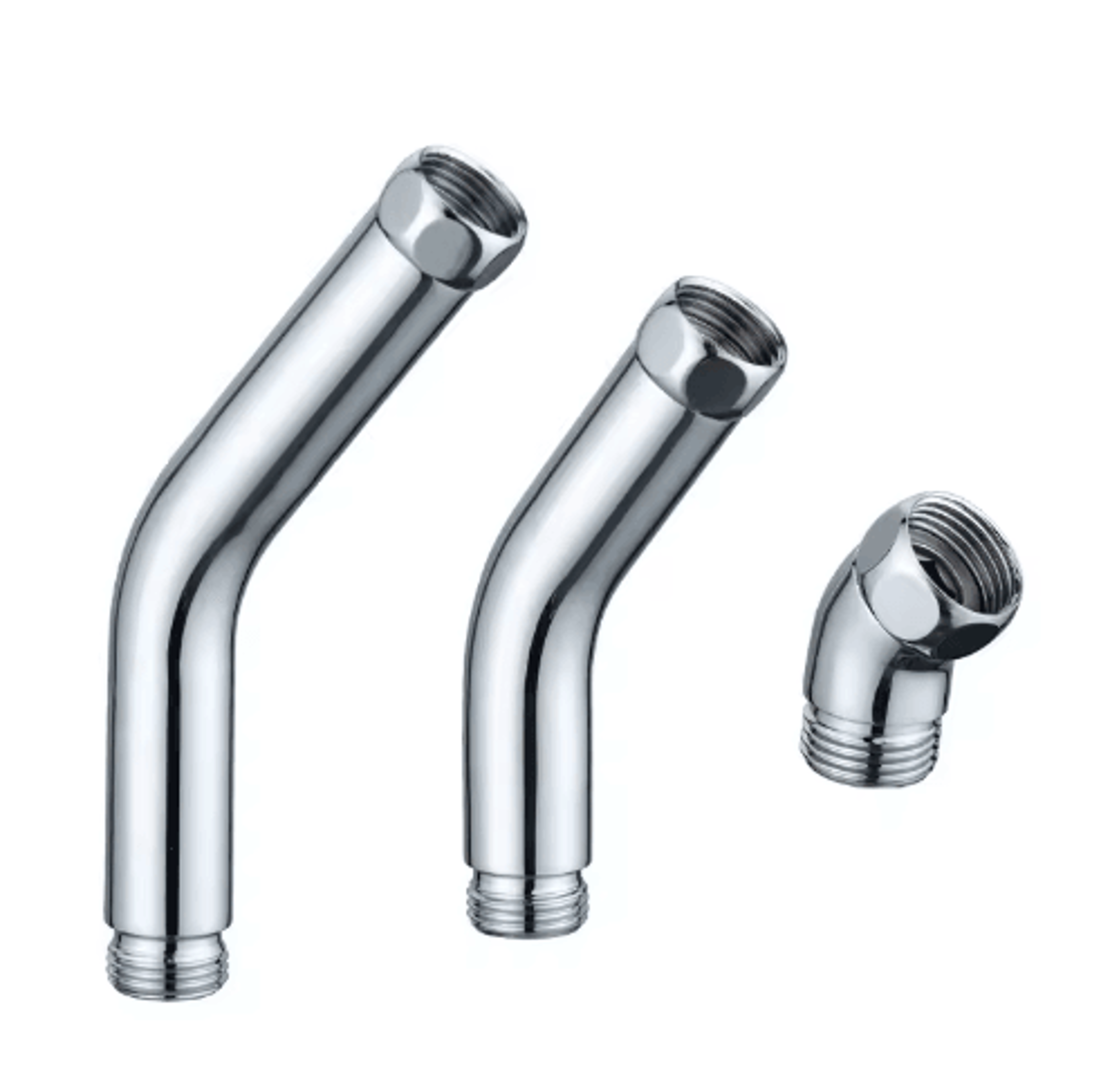 g1/2 shower elbow adapter – 135° shower arm extension connector