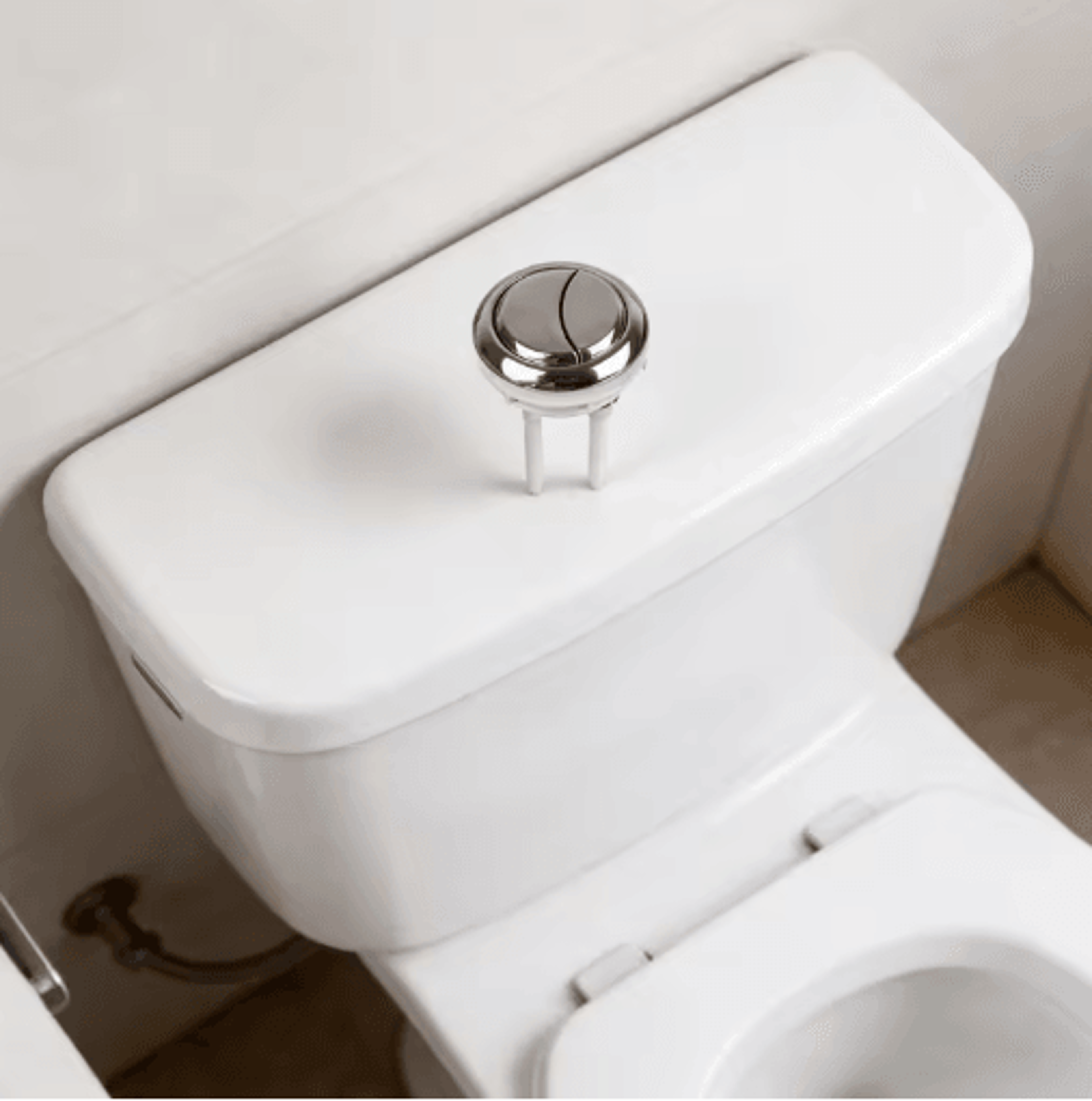 58mm Dual Flush Toilet Button  Round Cistern Push Switch 4