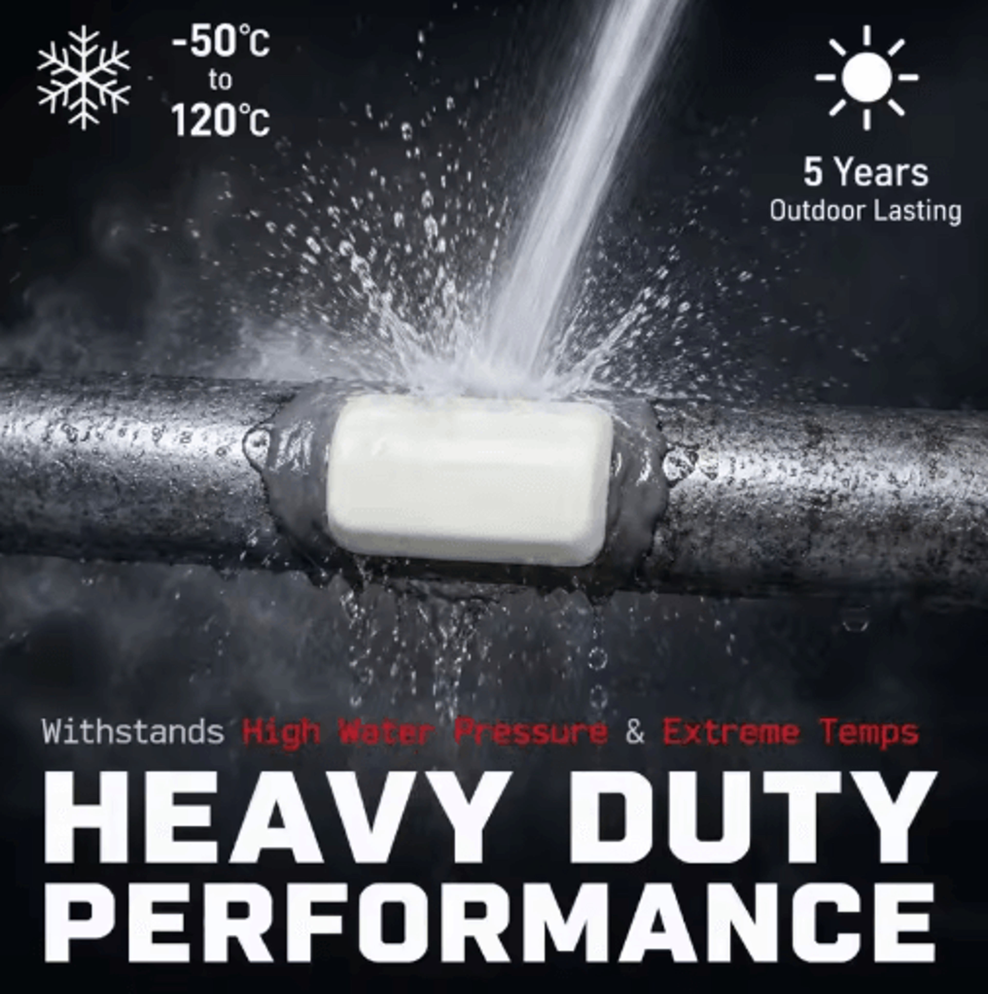 200g Waterproof Epoxy Repair Putty For Metal Wood And Plastic 8