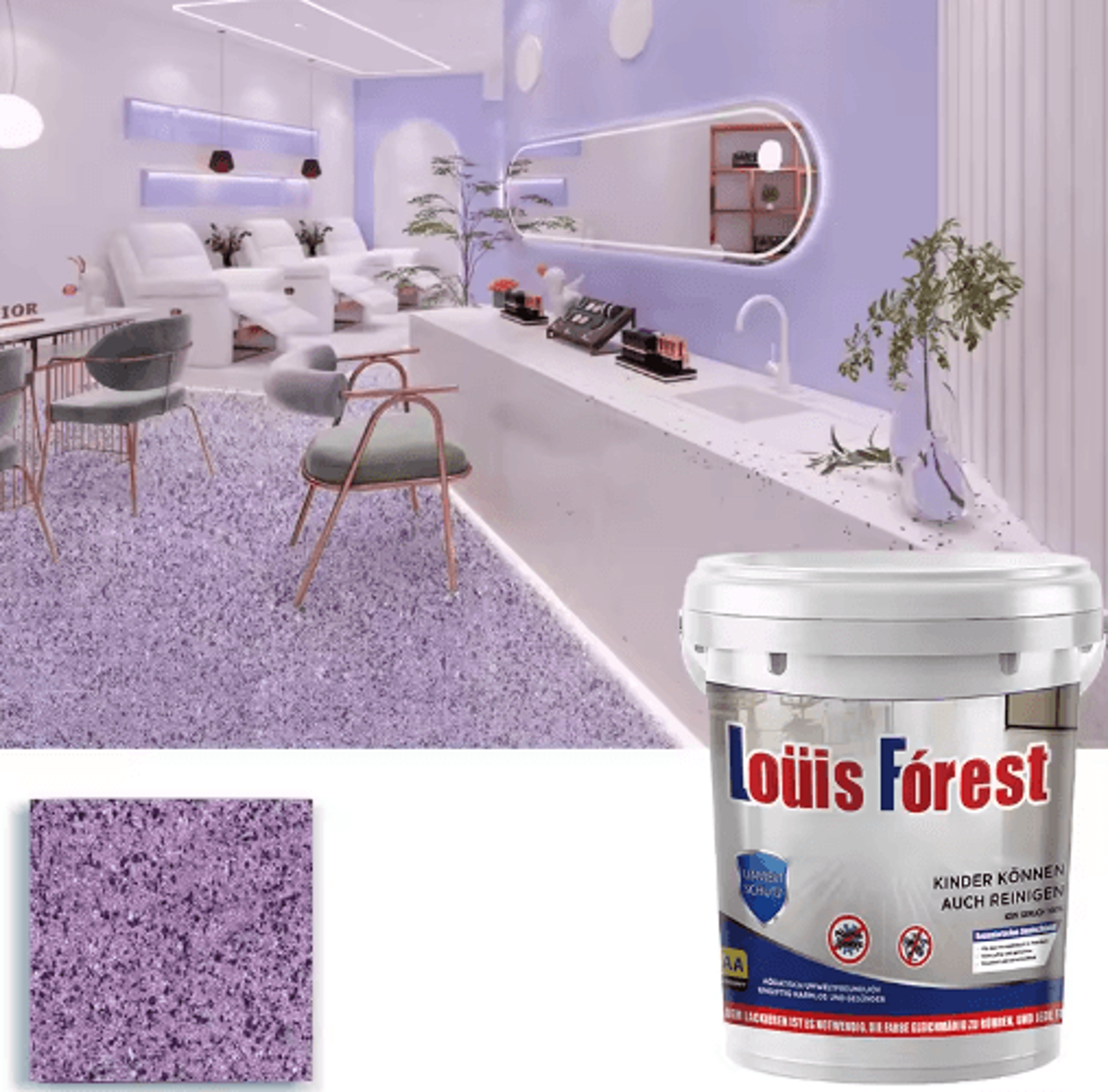 SelfLeveling Epoxy Floor Paint For Concrete And Garage Floors 12