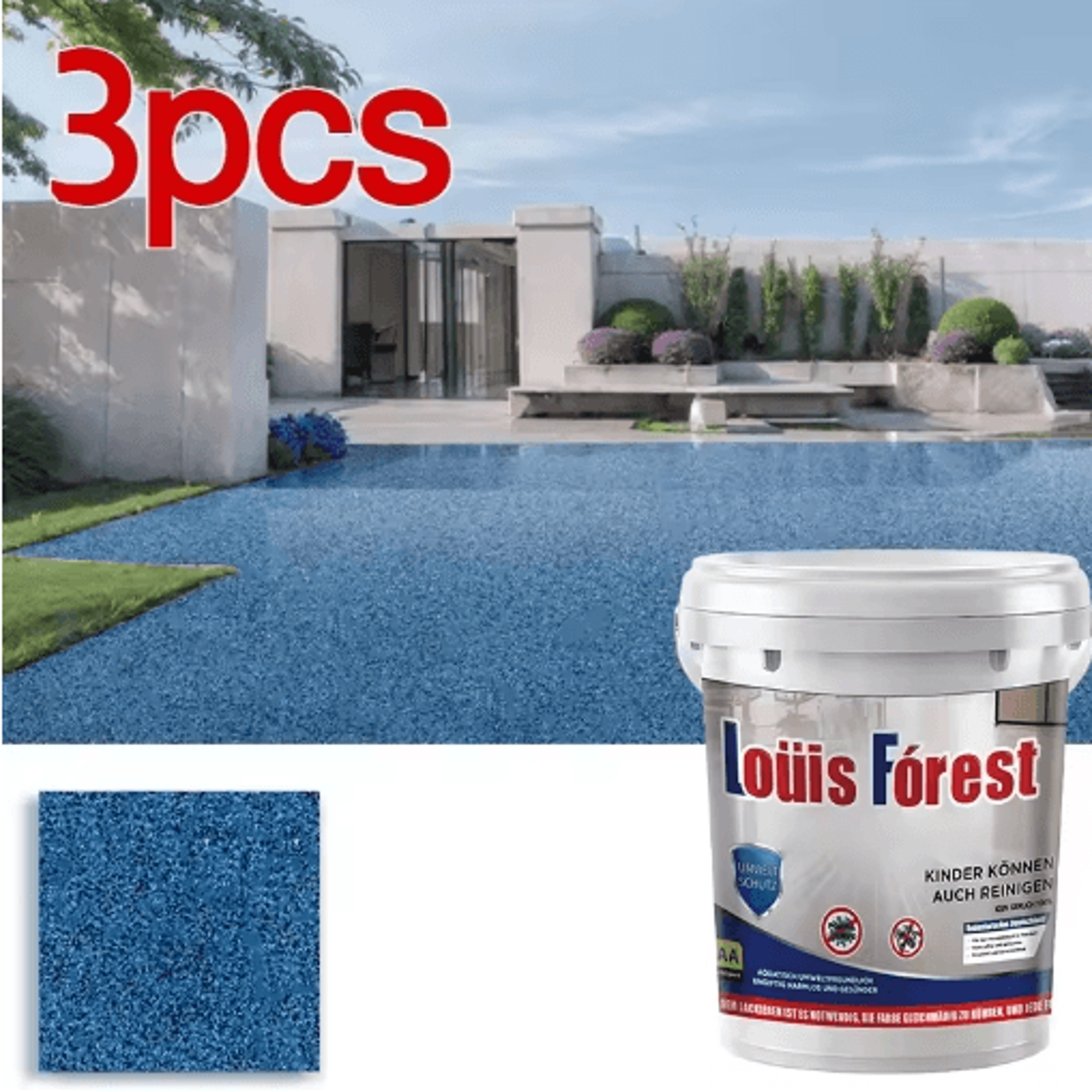 SelfLeveling Epoxy Floor Paint For Concrete And Garage Floors 1