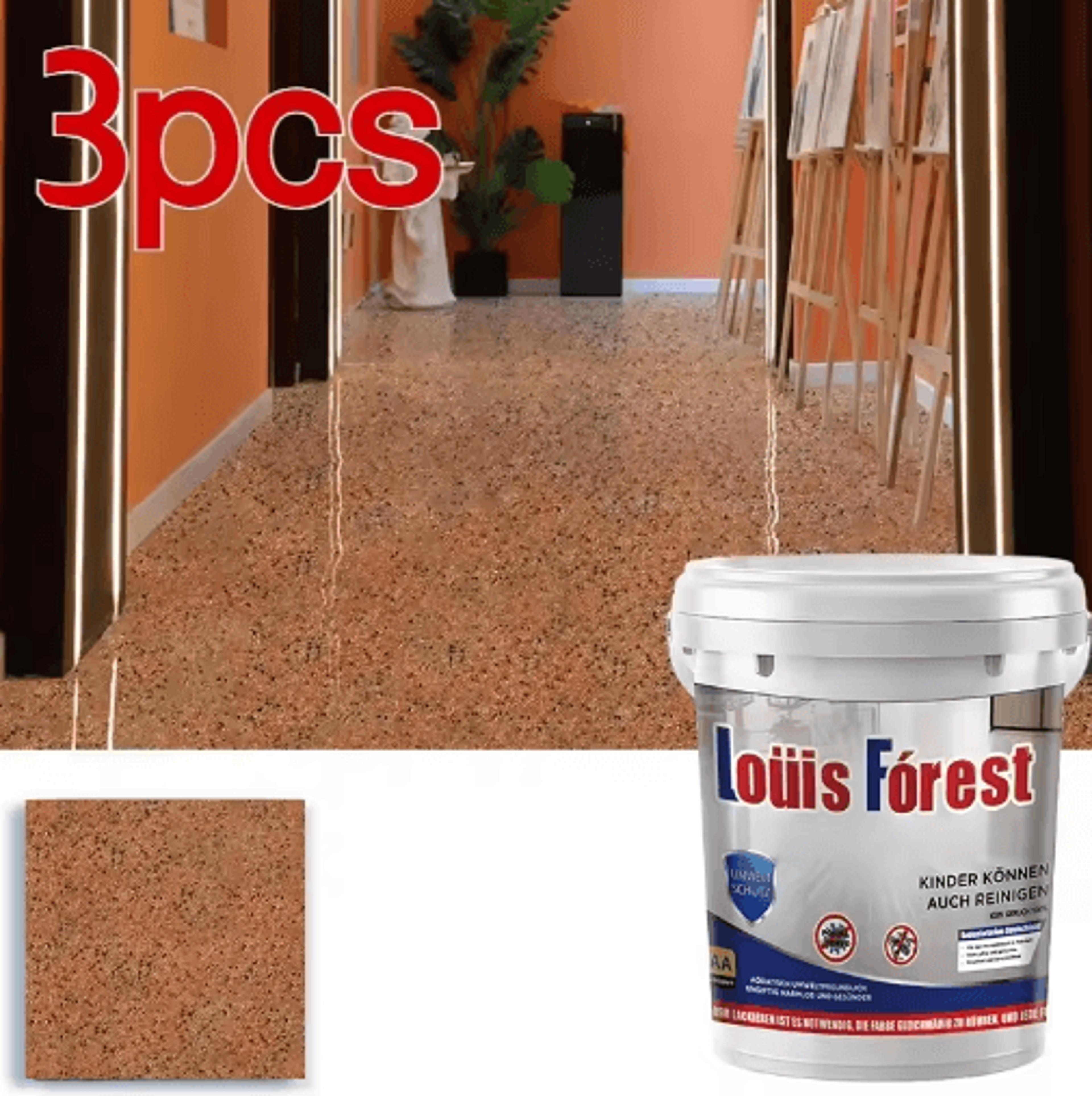 SelfLeveling Epoxy Floor Paint For Concrete And Garage Floors 5