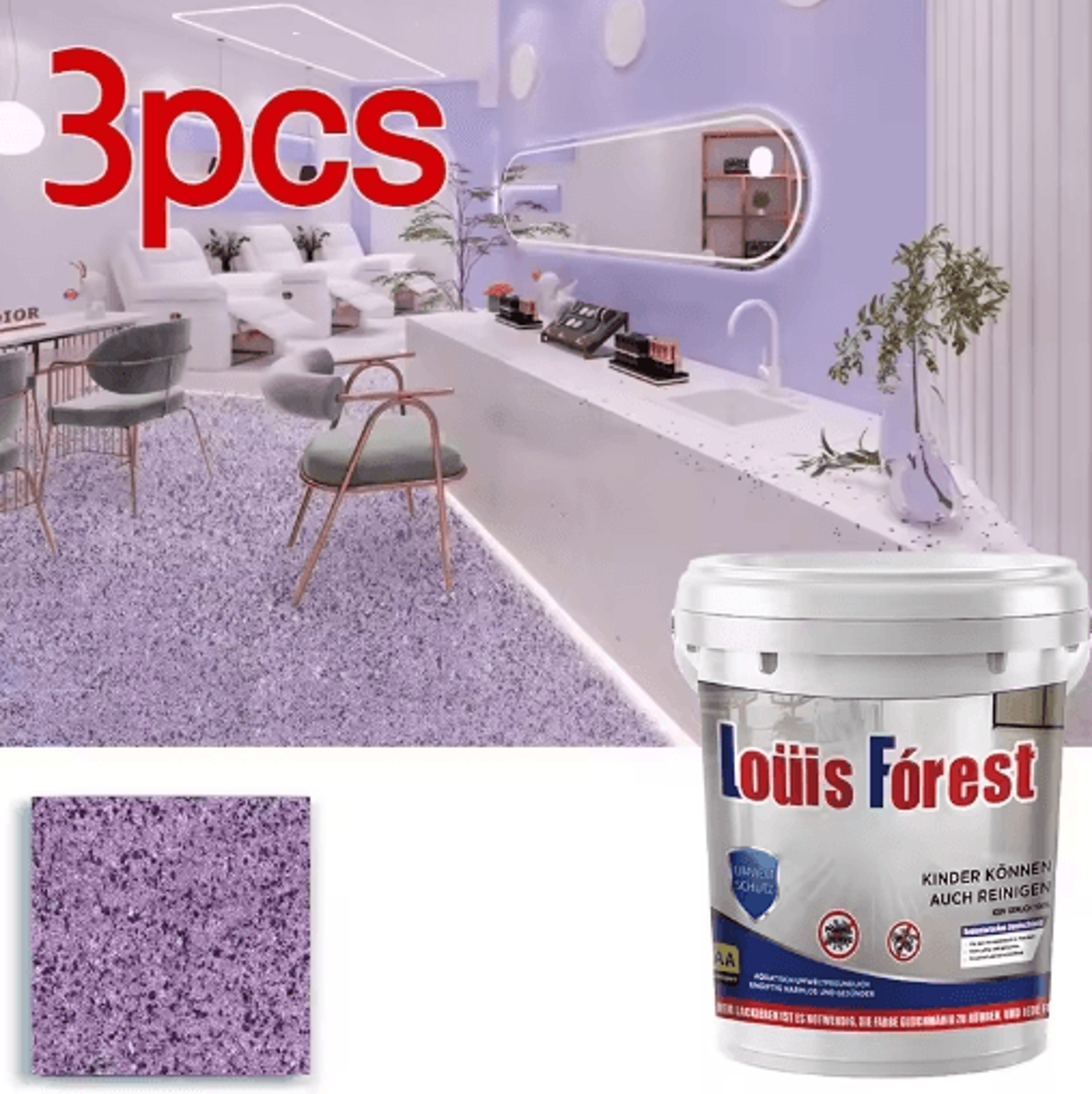 SelfLeveling Epoxy Floor Paint For Concrete And Garage Floors 10