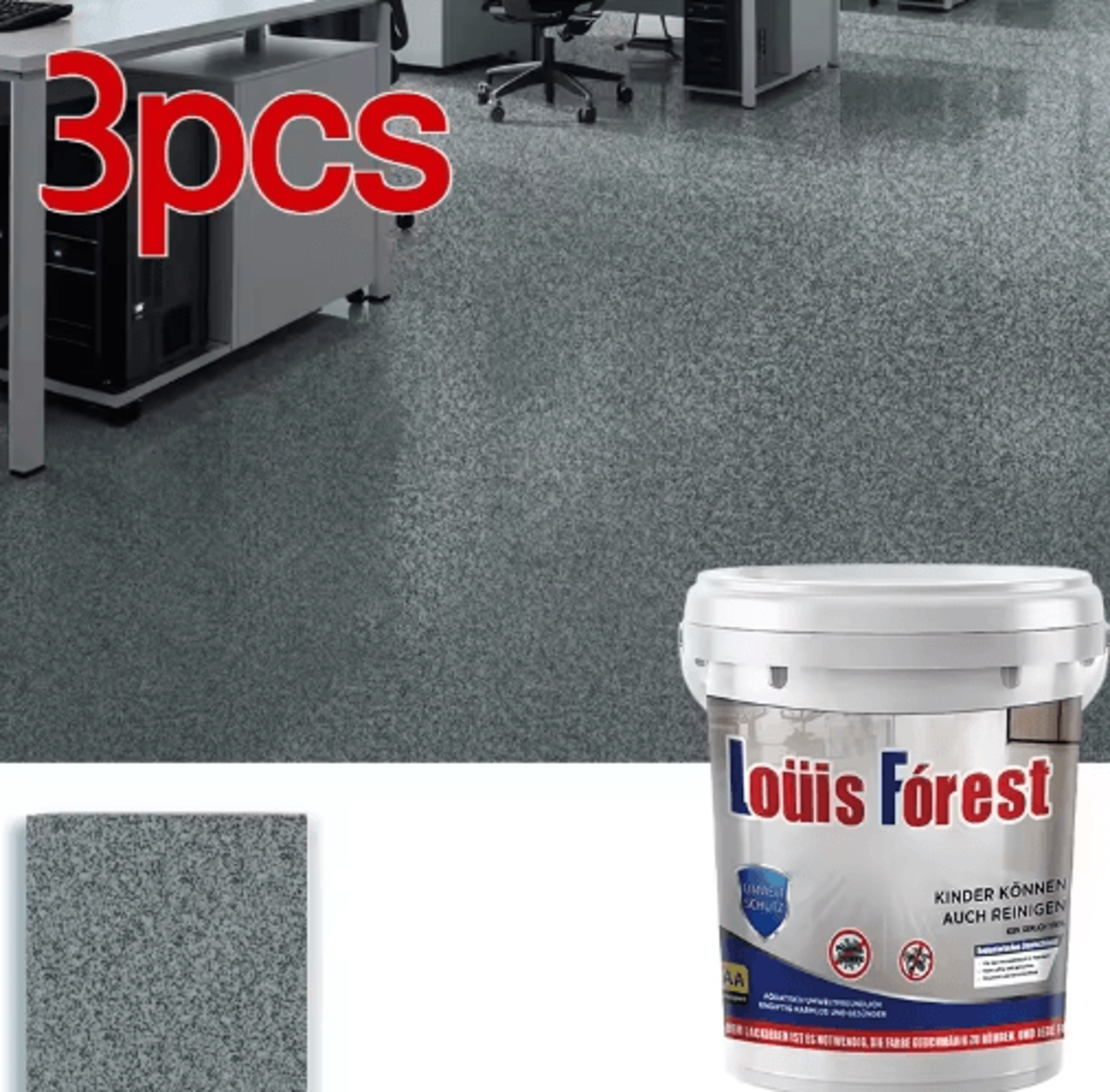 SelfLeveling Epoxy Floor Paint For Concrete And Garage Floors 20