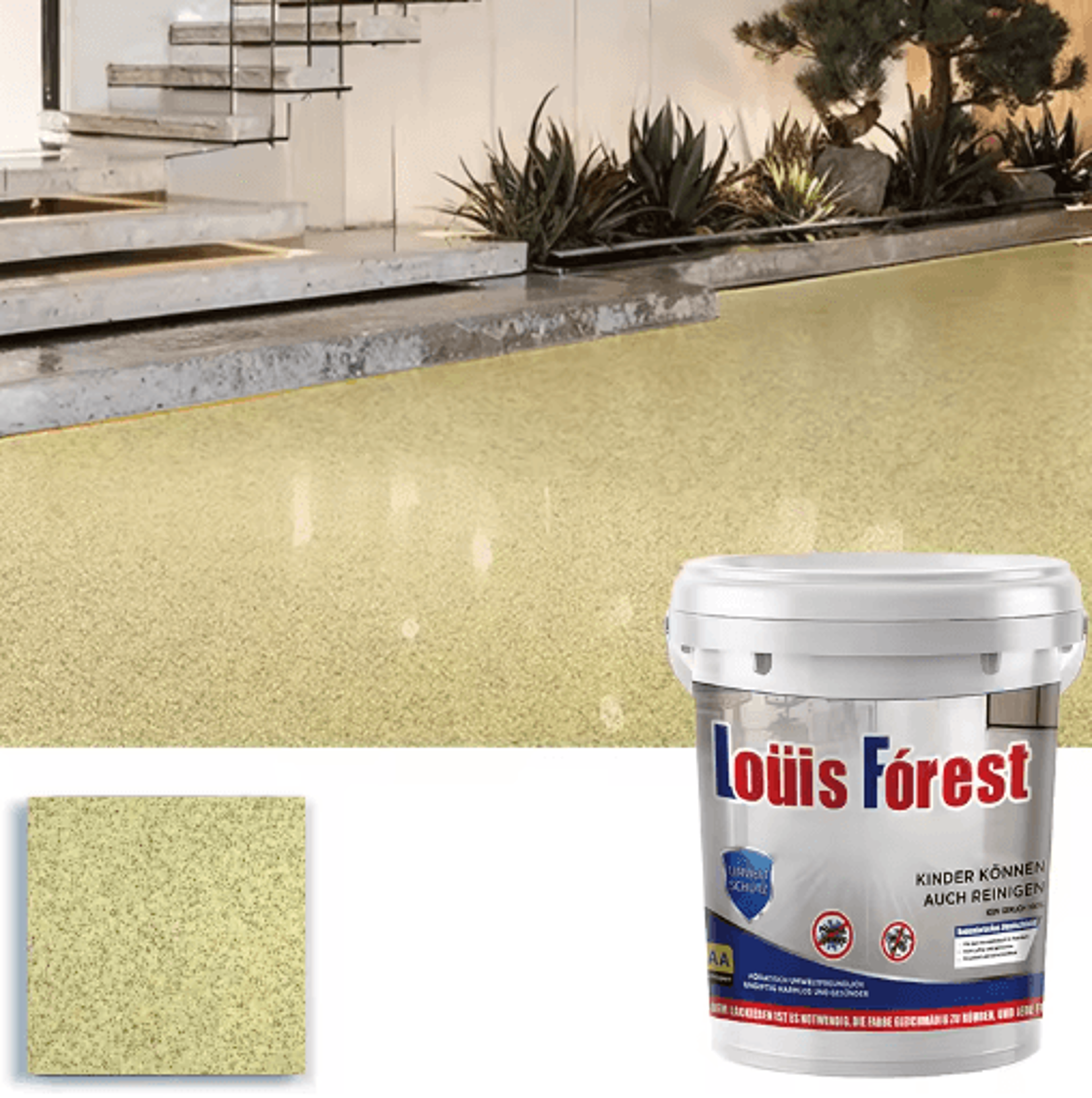 SelfLeveling Epoxy Floor Paint For Concrete And Garage Floors 18