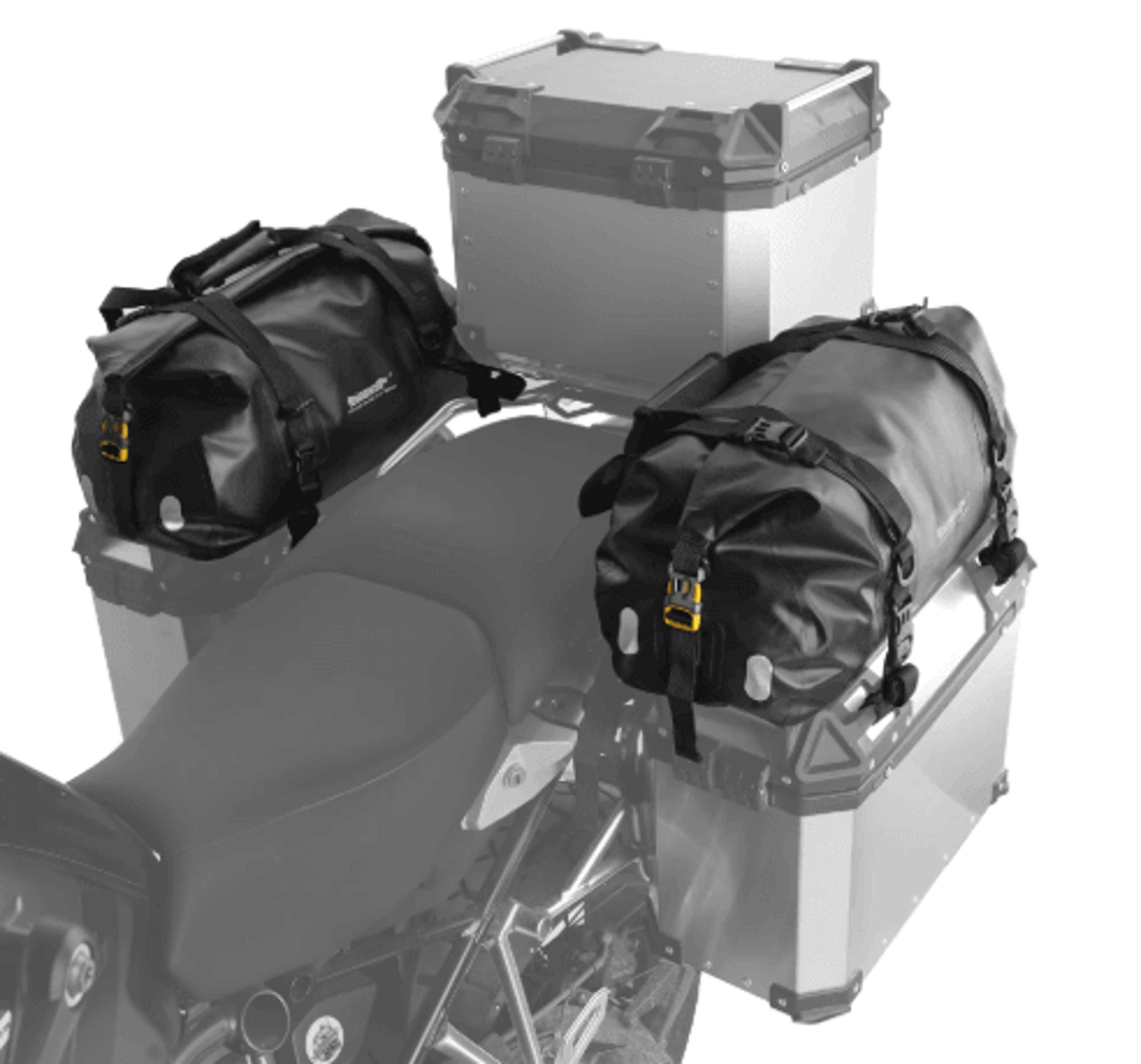 20l waterproof motorcycle pannier bag – adventure side case & rear seat luggage
