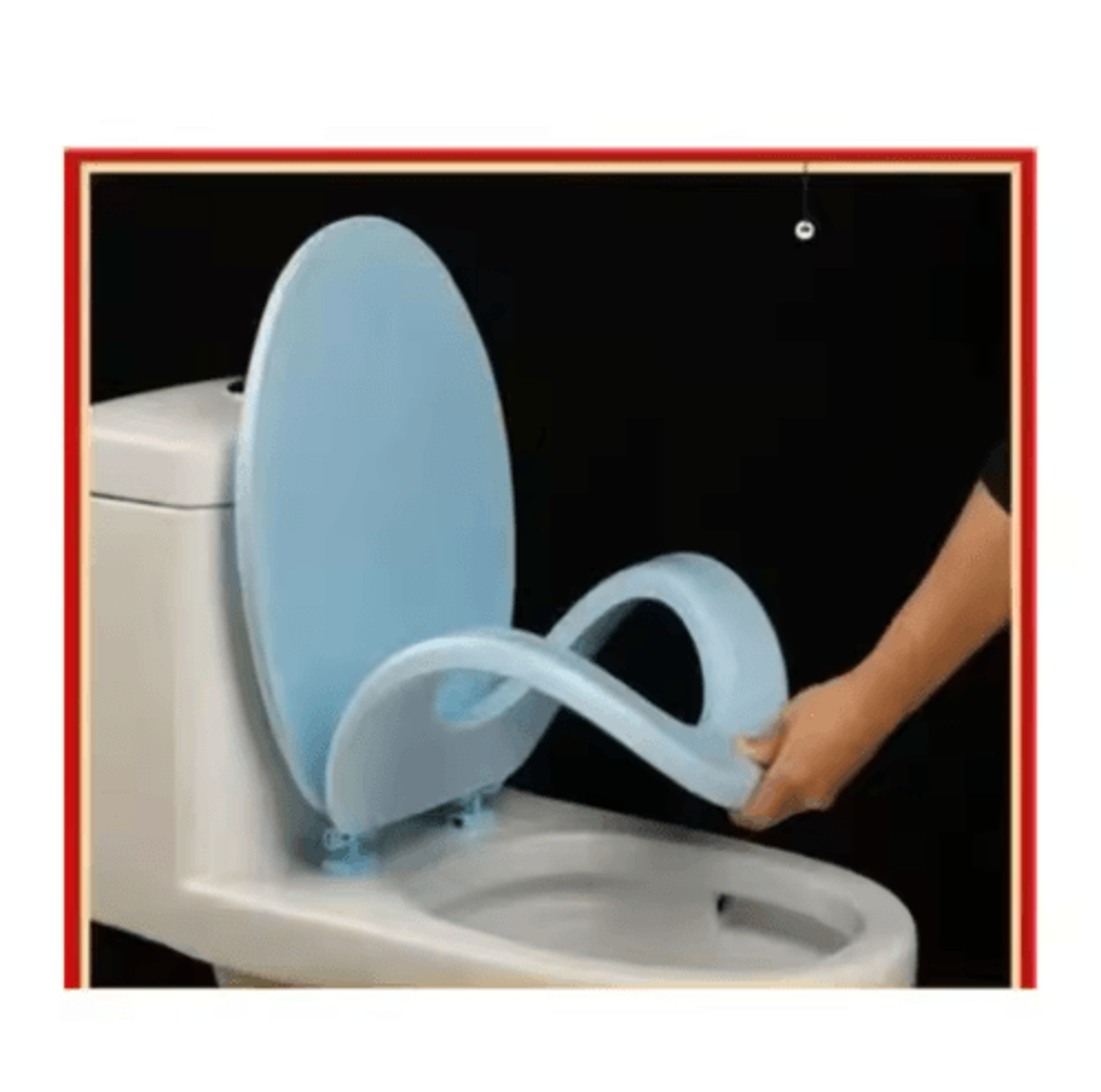 waterproof eva toilet seat cover – soft removable bathroom warmer pad