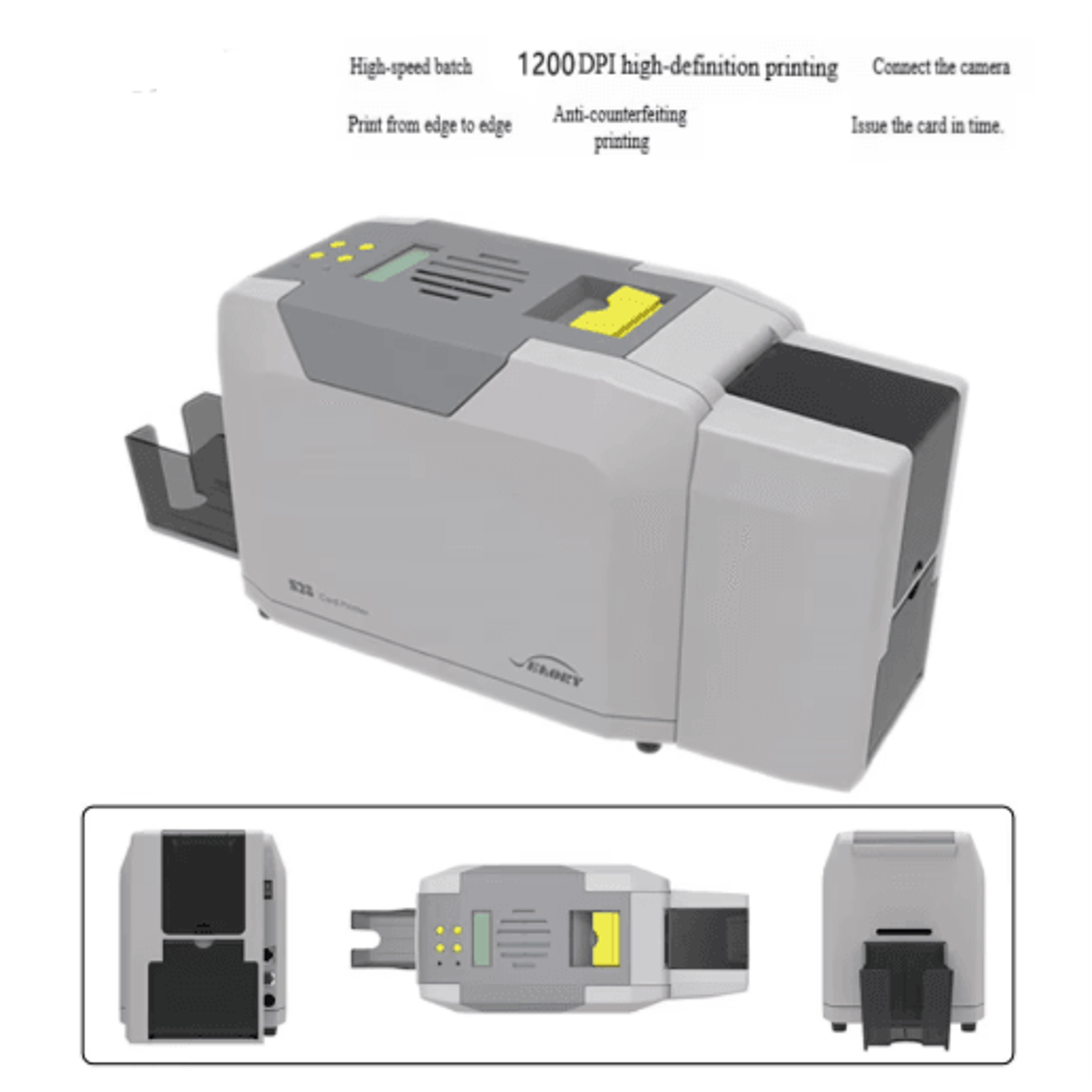 S20S26S28 PVC ID Card Printer  DualSided Smart Card Printing Machine 5