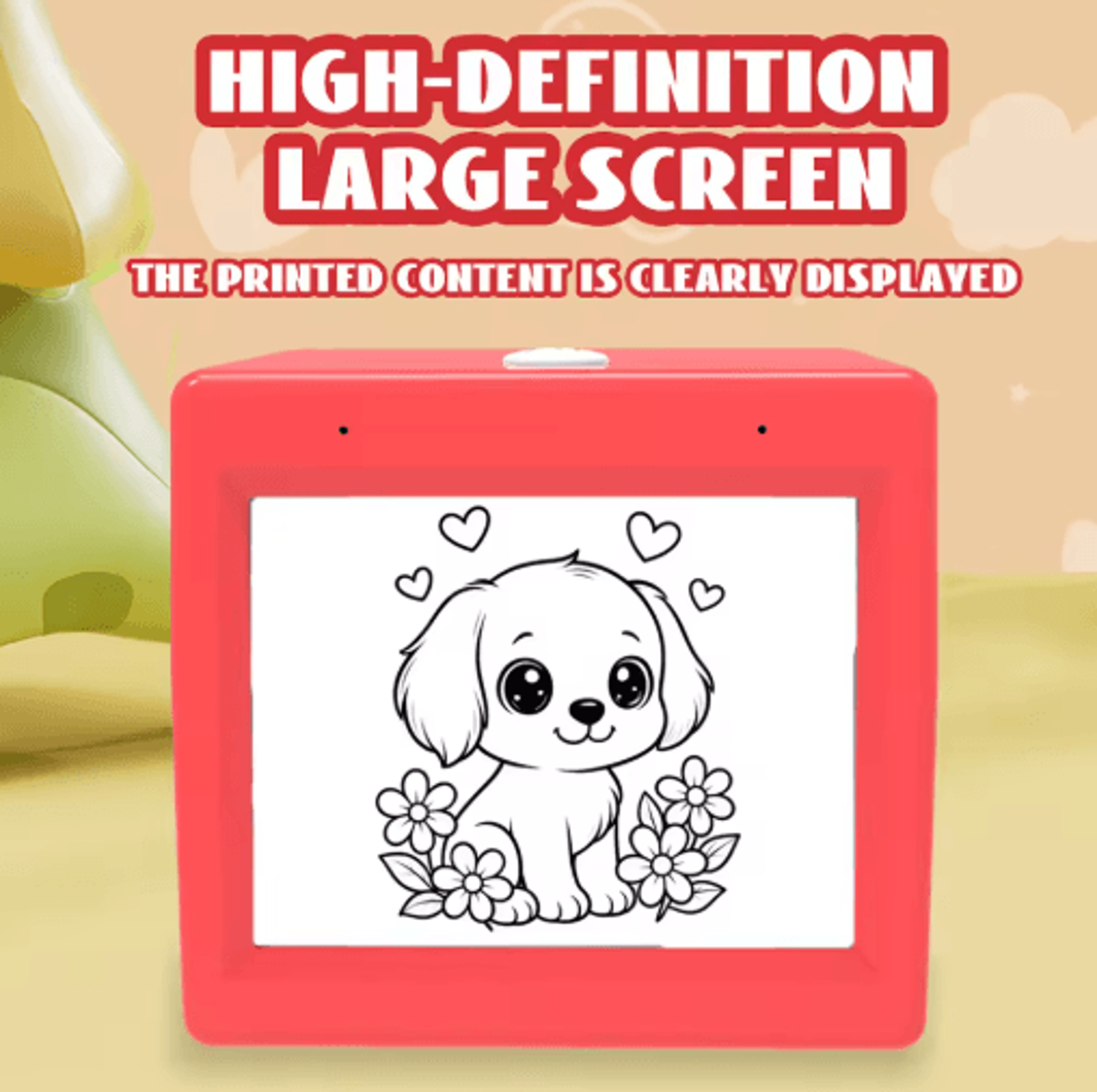 AI Magic Box Portable Thermal Printer  VoiceControlled WiFi Drawing Printer For Kids 14