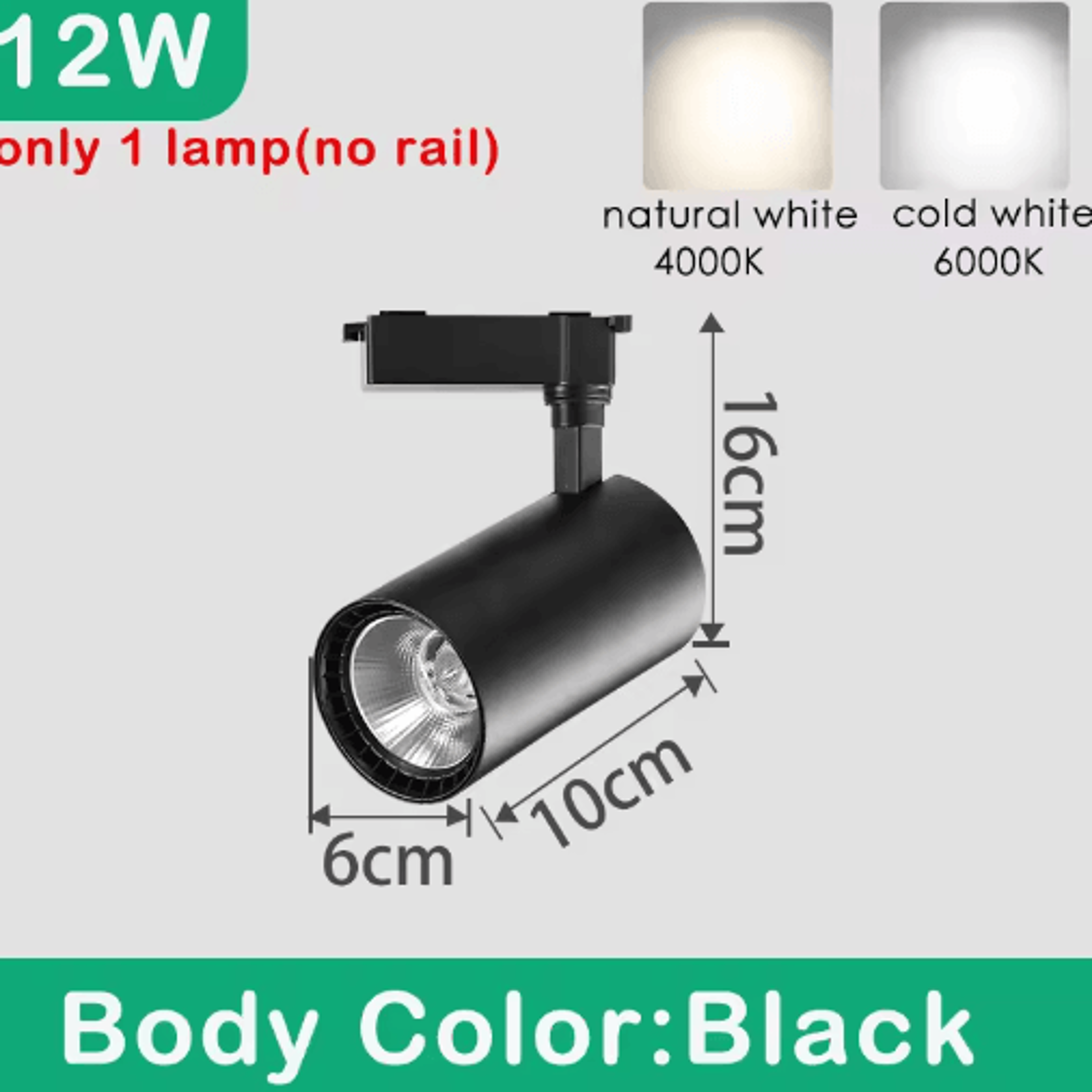 10W20W30W COB LED Track Spotlight Modern Rail Lighting For Home  Shop 19