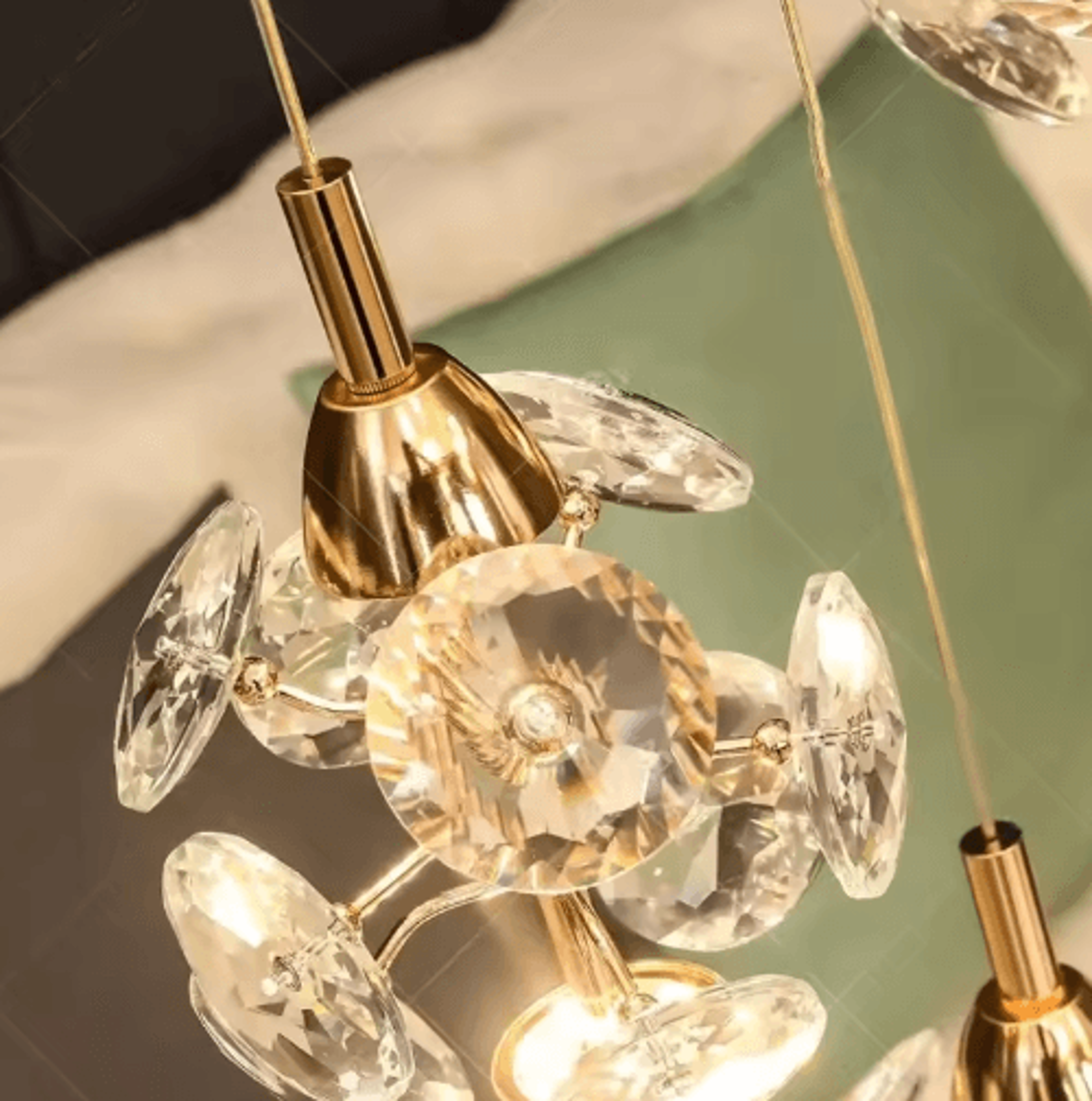 Modern Minimalist Chandelier  Elegant Indoor Ceiling Light For Living  Dining Rooms 5