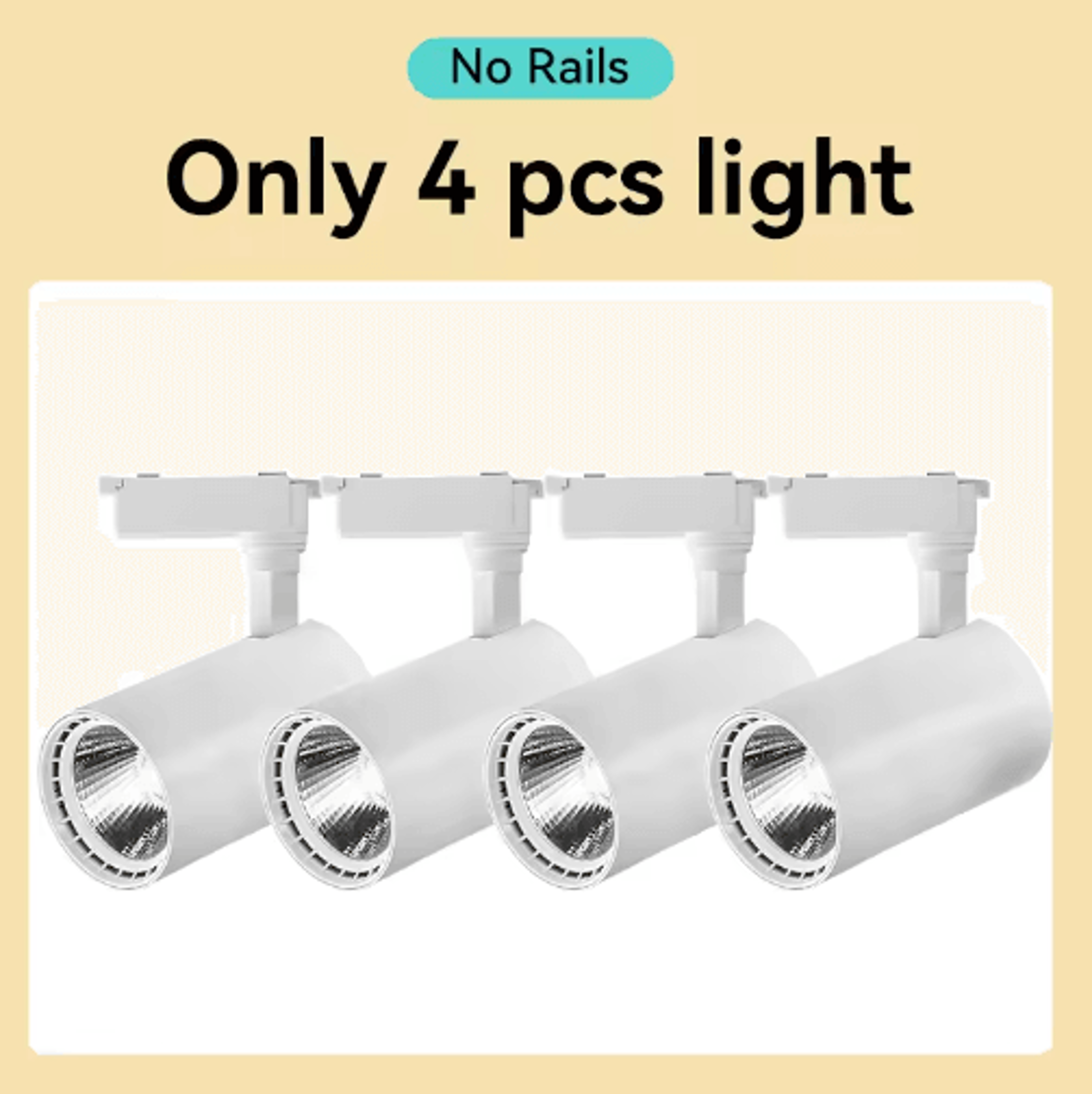 50W COB LED Track Spotlight  220V Ceiling Rail Light For Home  Shop 6