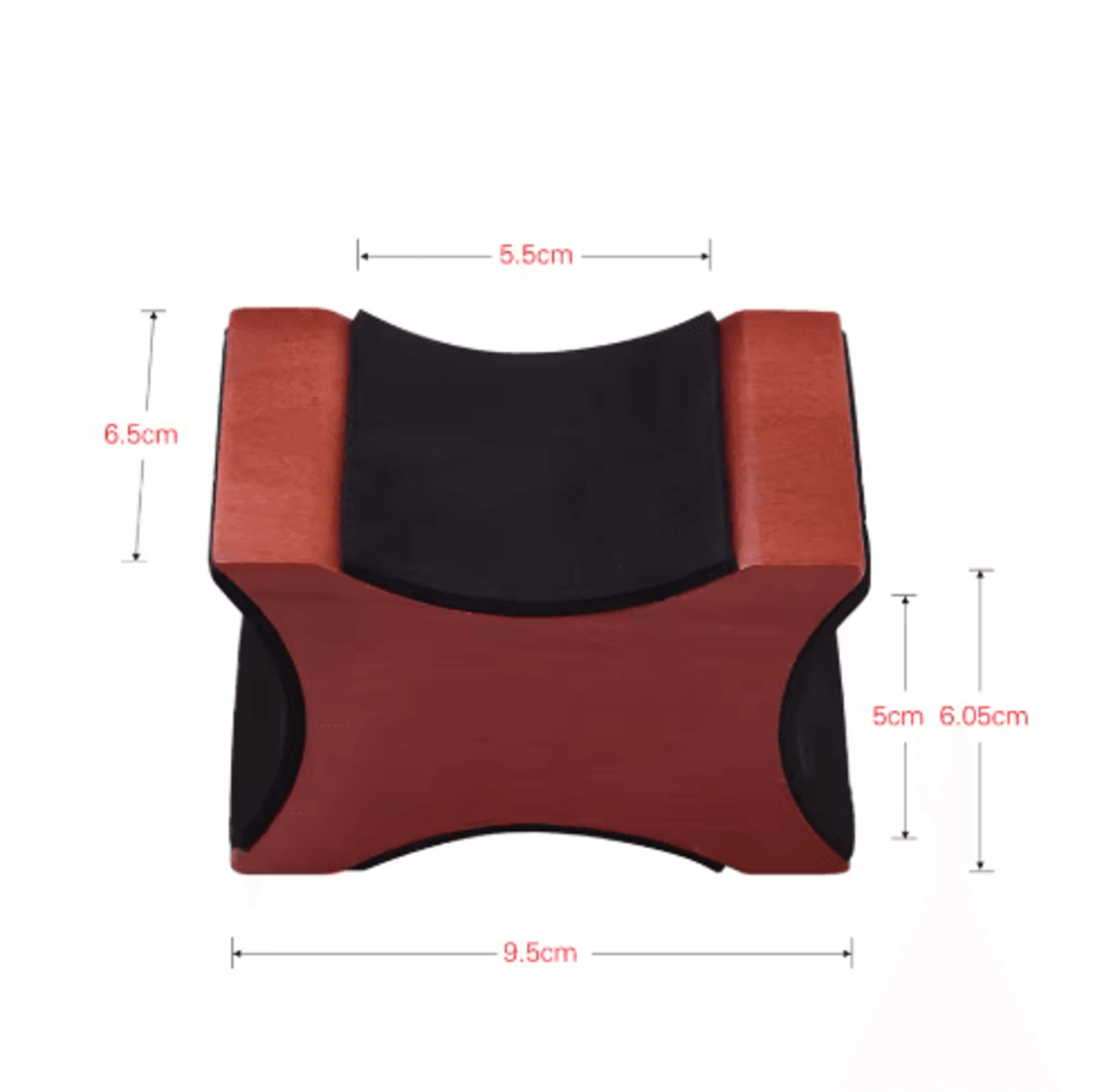 Mahogany Guitar Neck Rest Support  DualHeight Luthier Repair Tool 2