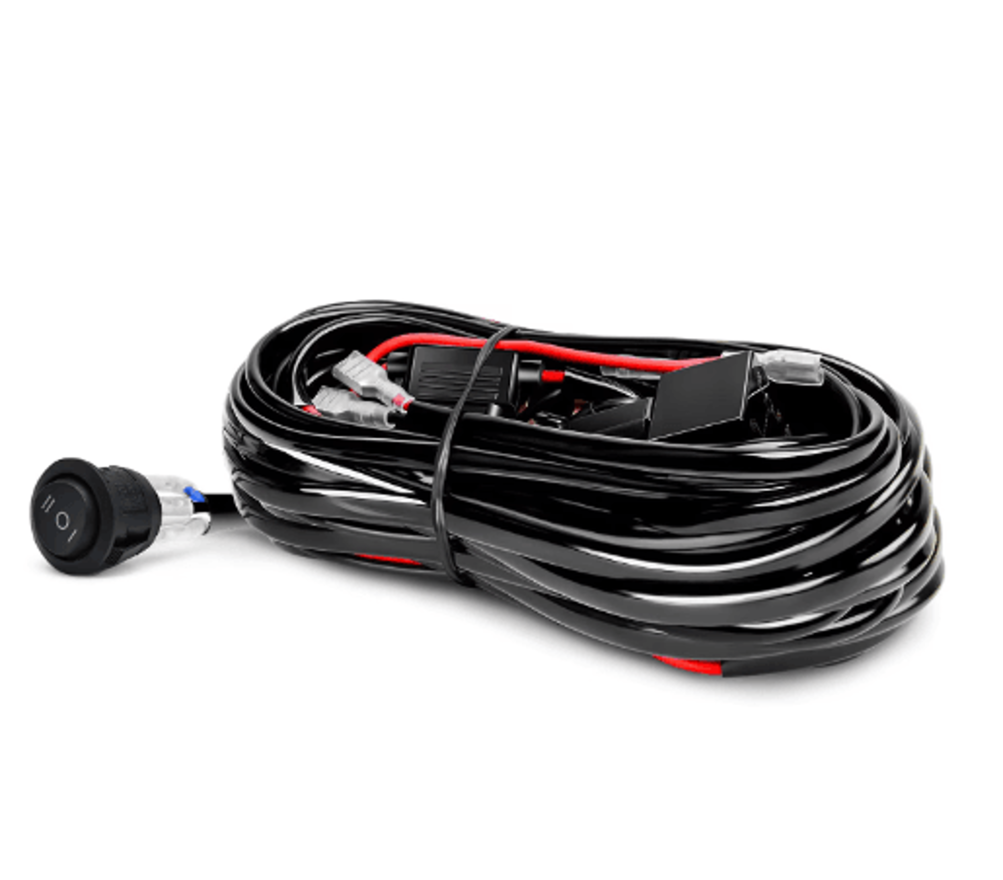 480W LED Light Bar Wiring Harness Kit  2 Leads With 12V 40A Relay  Waterproof Switch 5