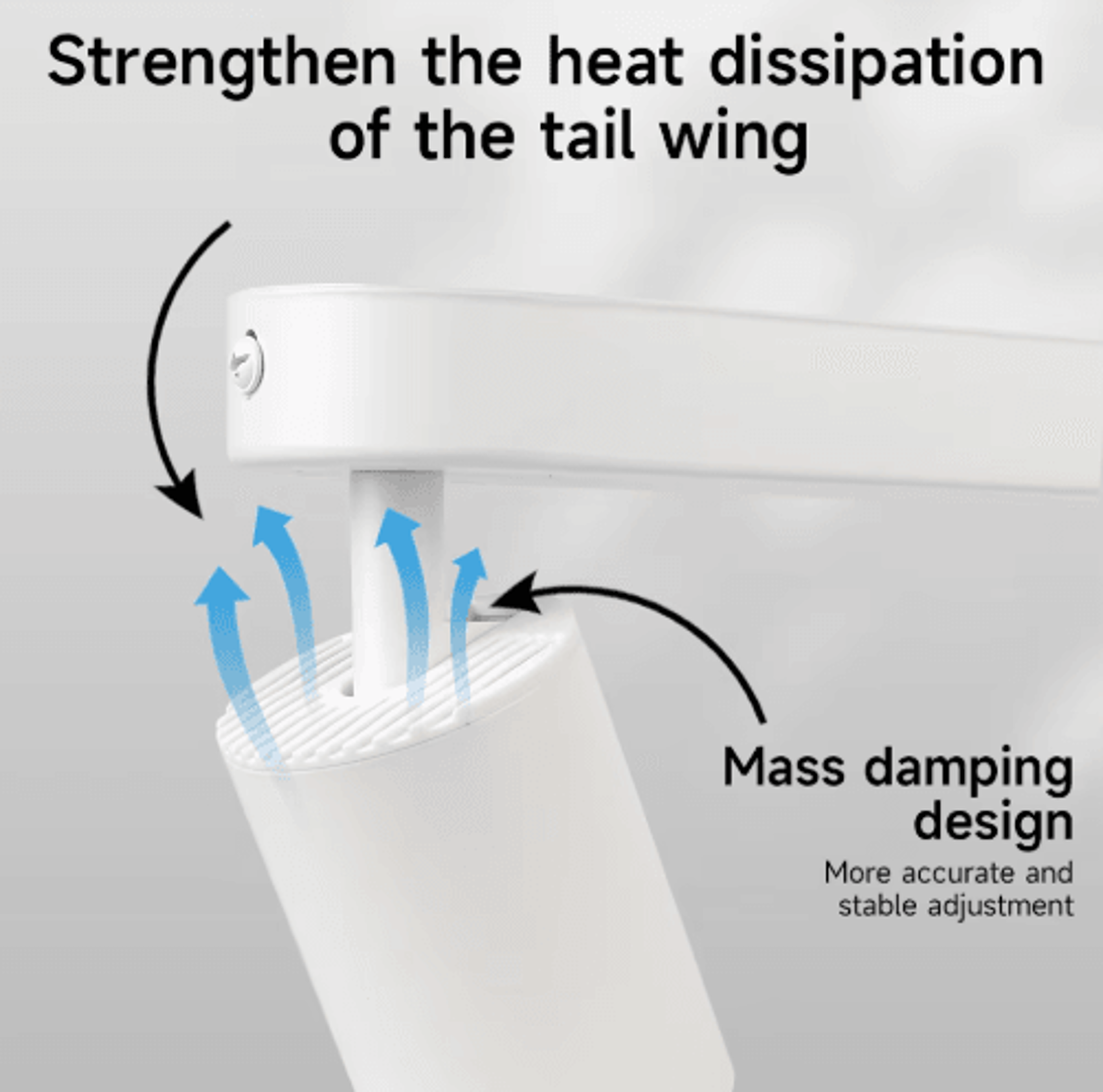 GU10 LED Ceiling Spotlight  Modern Replaceable Bulb Track Light For Home 7