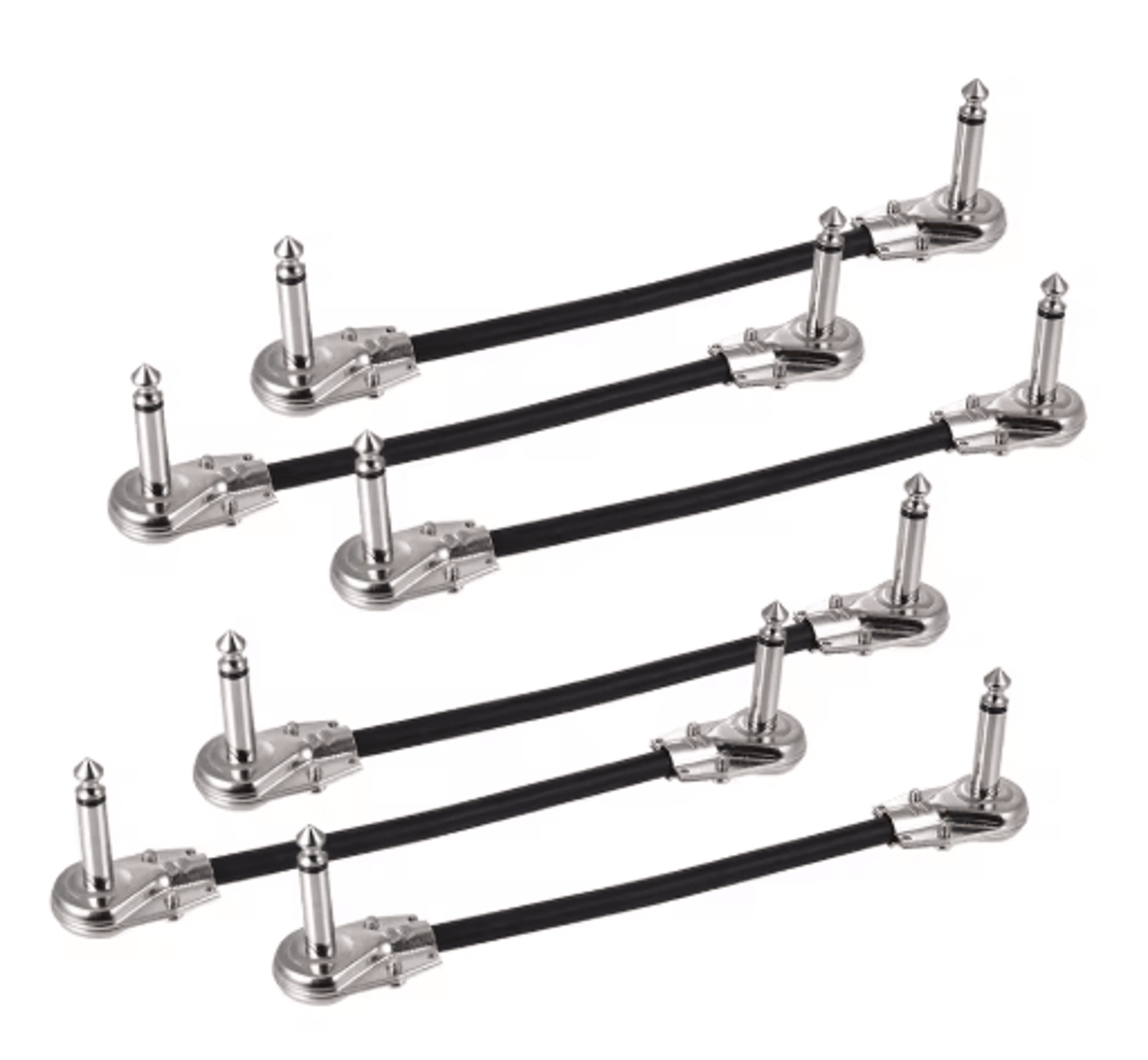 30cm guitar effects pedal patch cable – 1/4-inch instrument connector for pedalboards