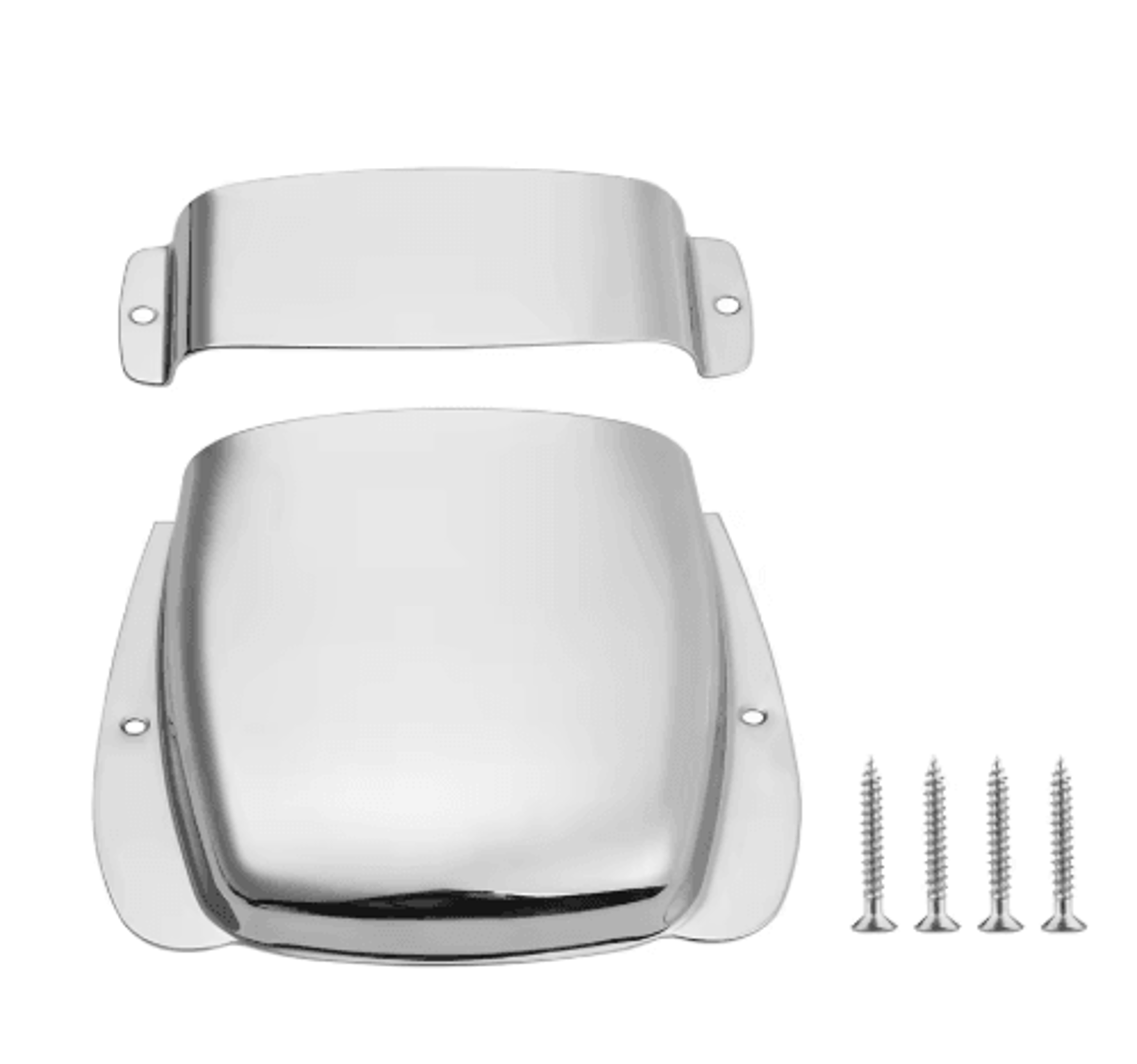 zinc alloy bass guitar bridge cover – pickup protector plate for jb electric bass