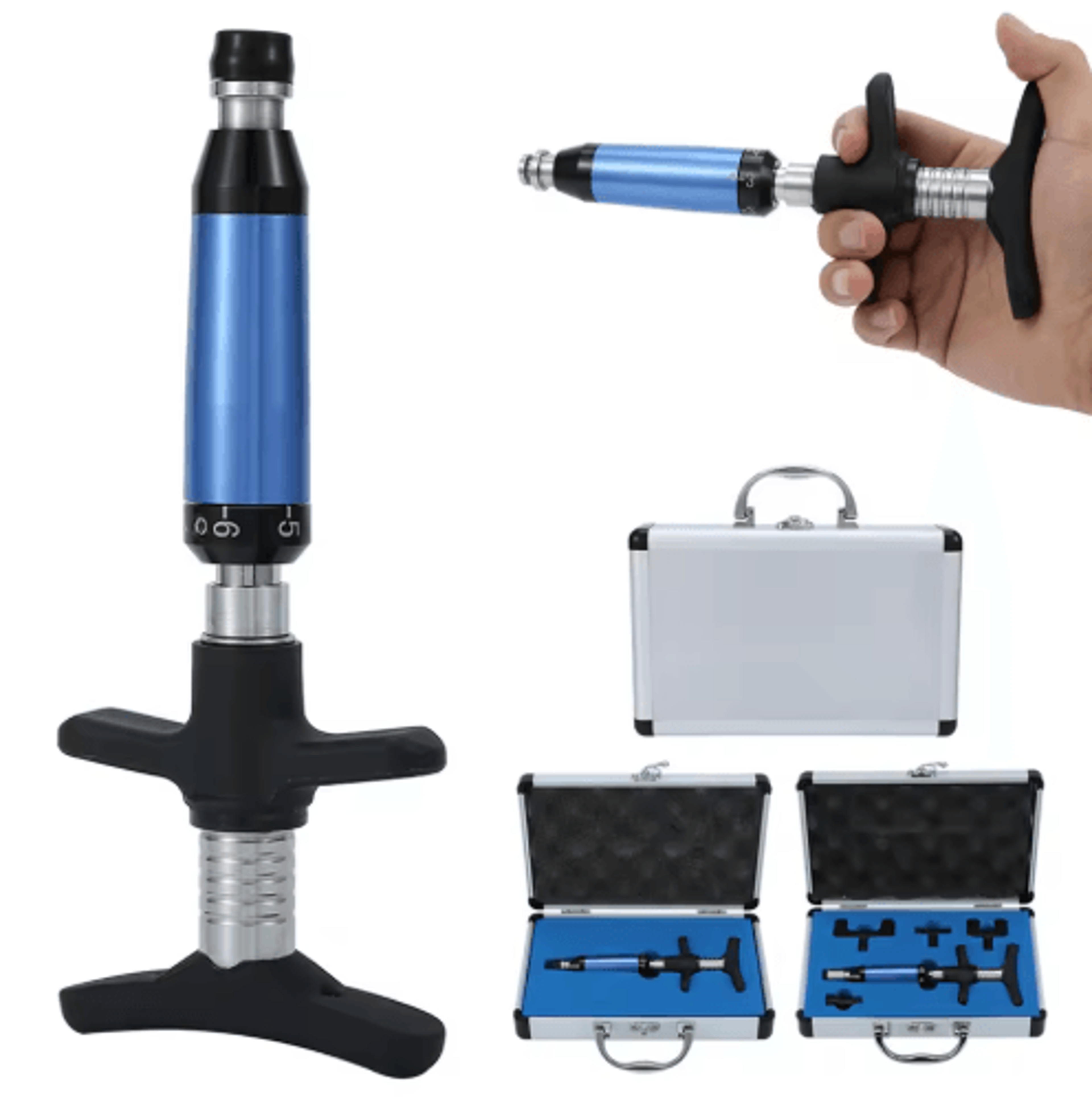 Manual Chiropractic Adjusting Tool  6Level Adjustable Spine Massage Instrument 7