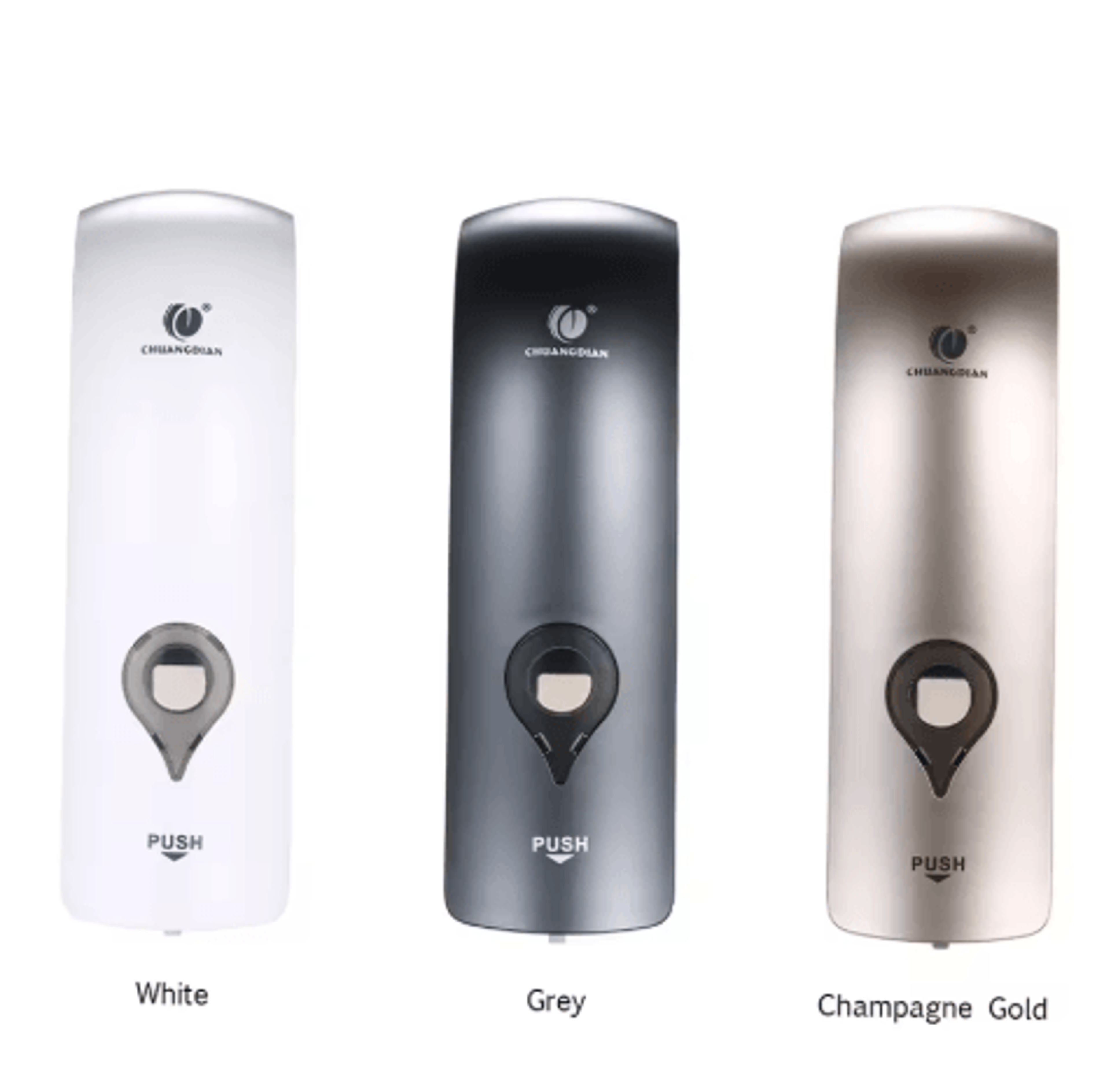 300ml wall mounted soap dispenser – no-drill bathroom shampoo & shower gel holder