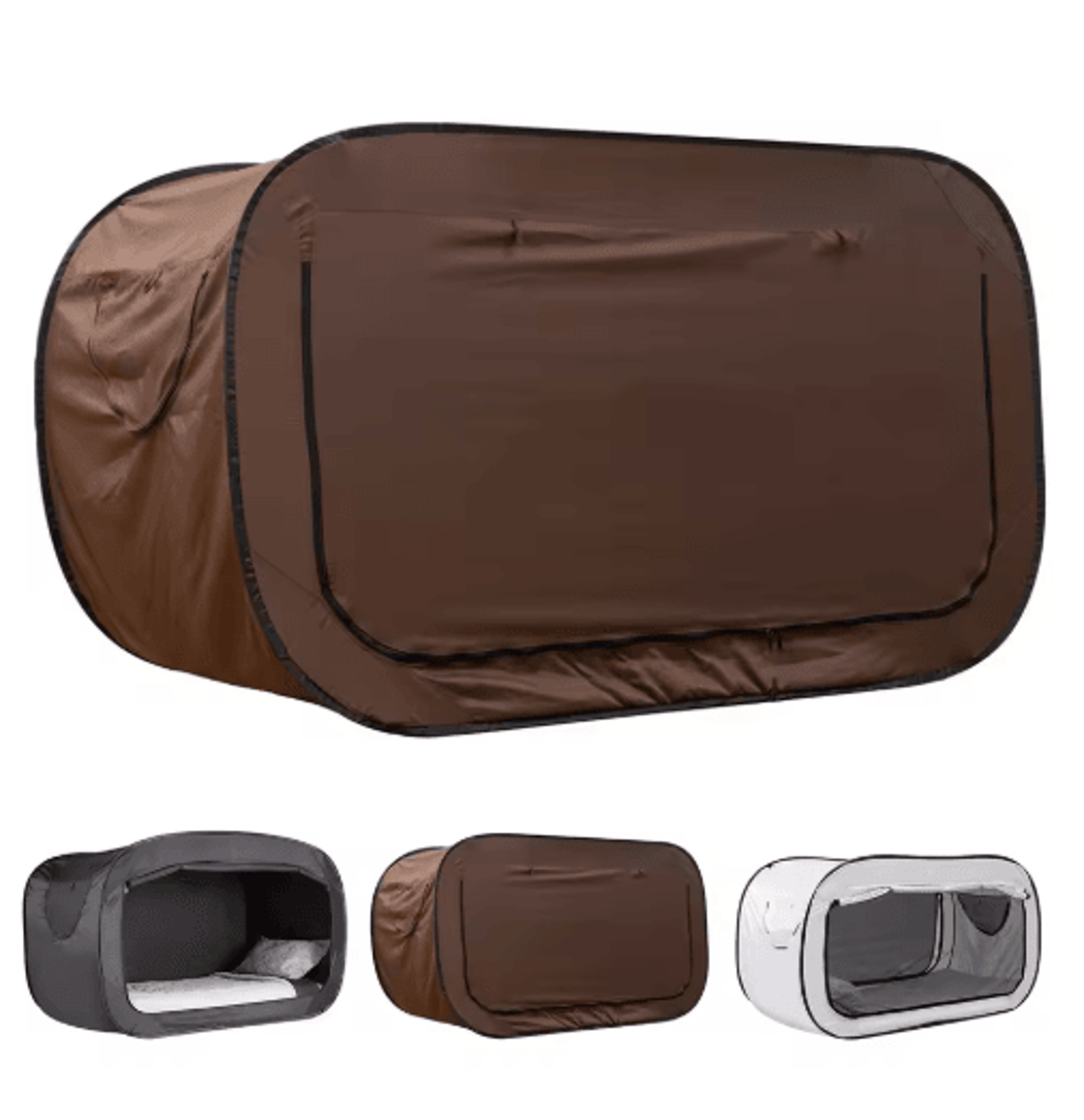 Portable Folding Privacy Bed Tent  Fully Enclosed Shading Tent For Kids  Adults 6