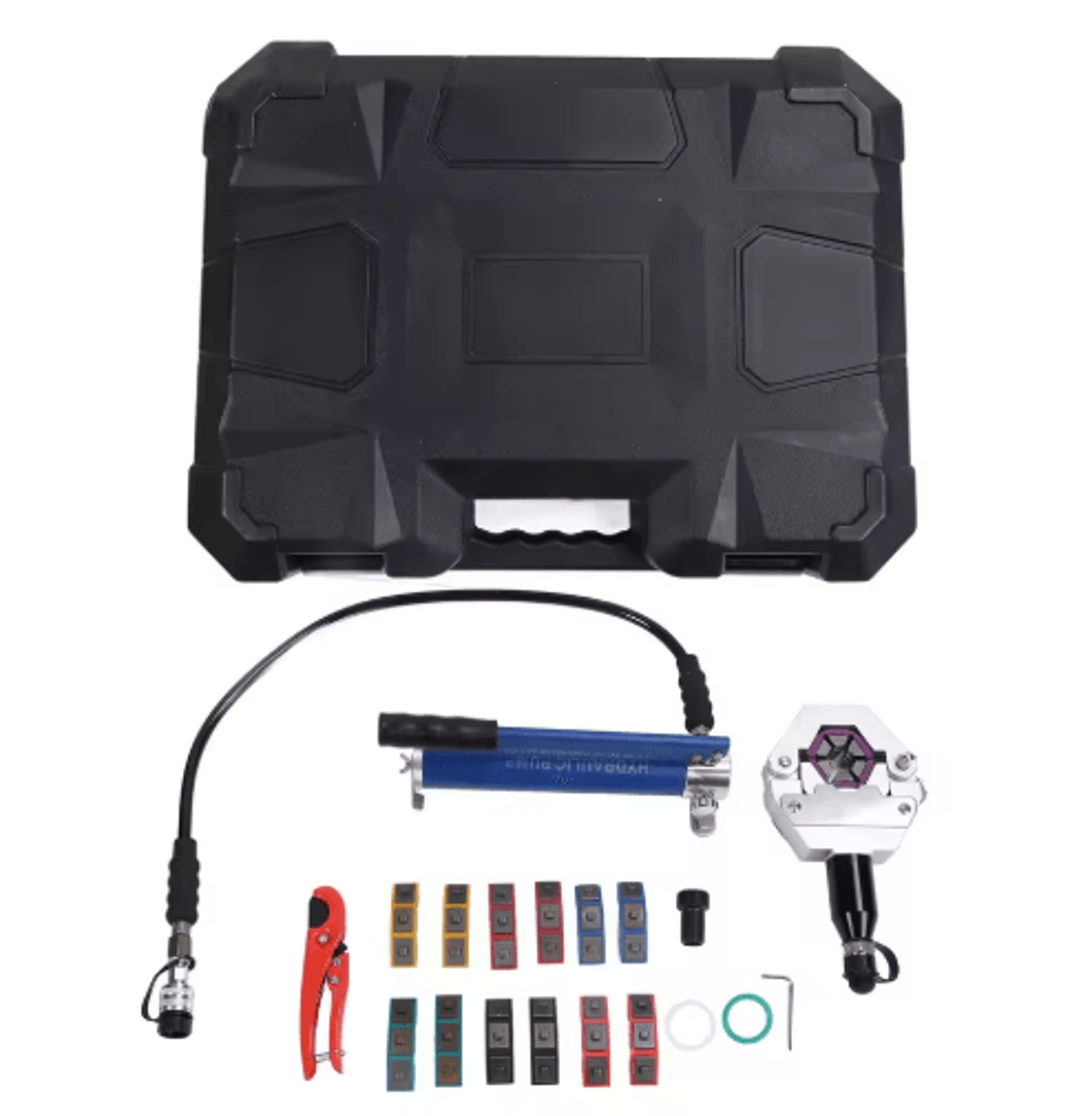 Manual Hydraulic Hose Crimper  AC Hose Crimping Tool With Pump 5