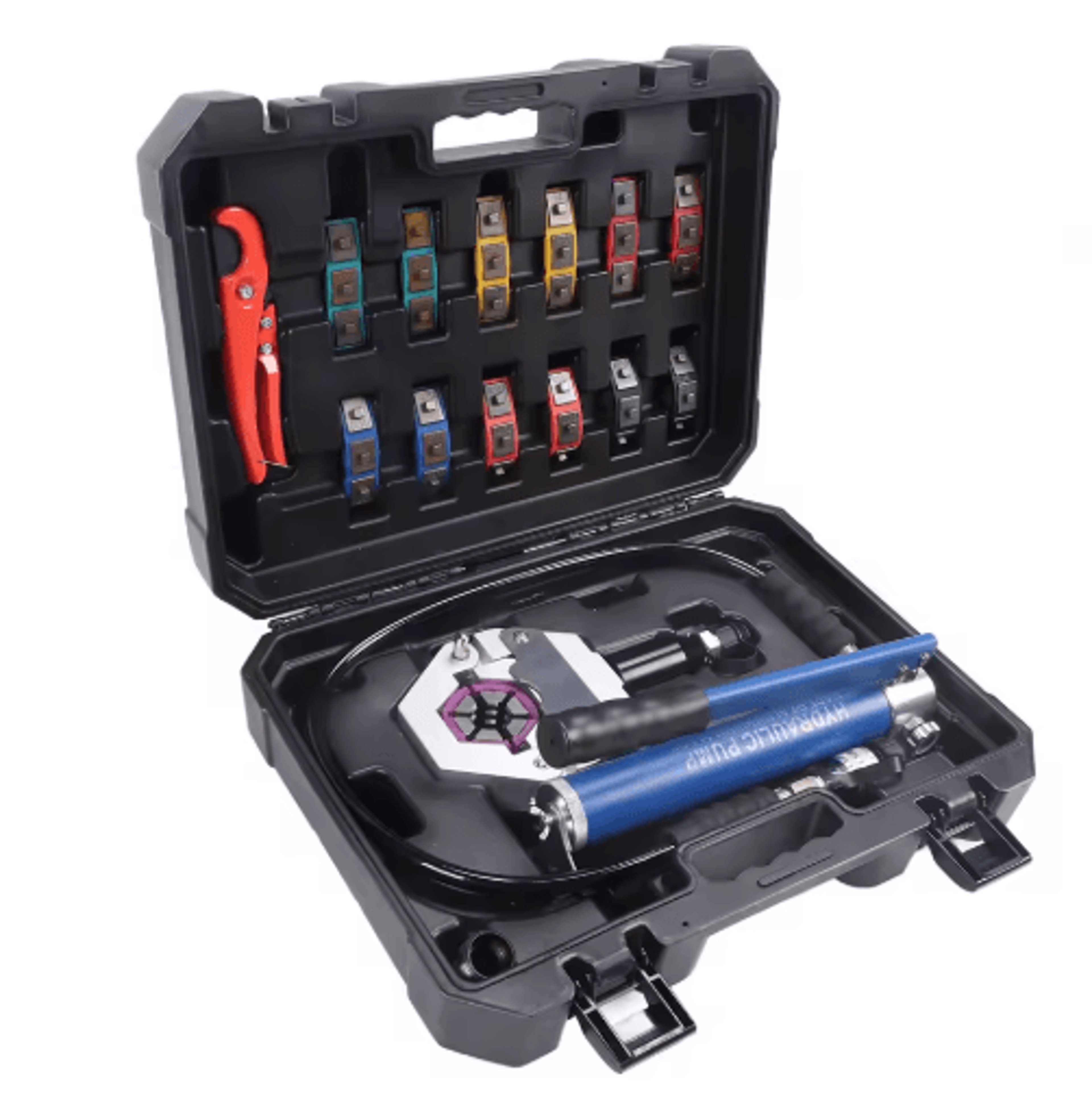 manual hydraulic hose crimper – ac hose crimping tool with pump