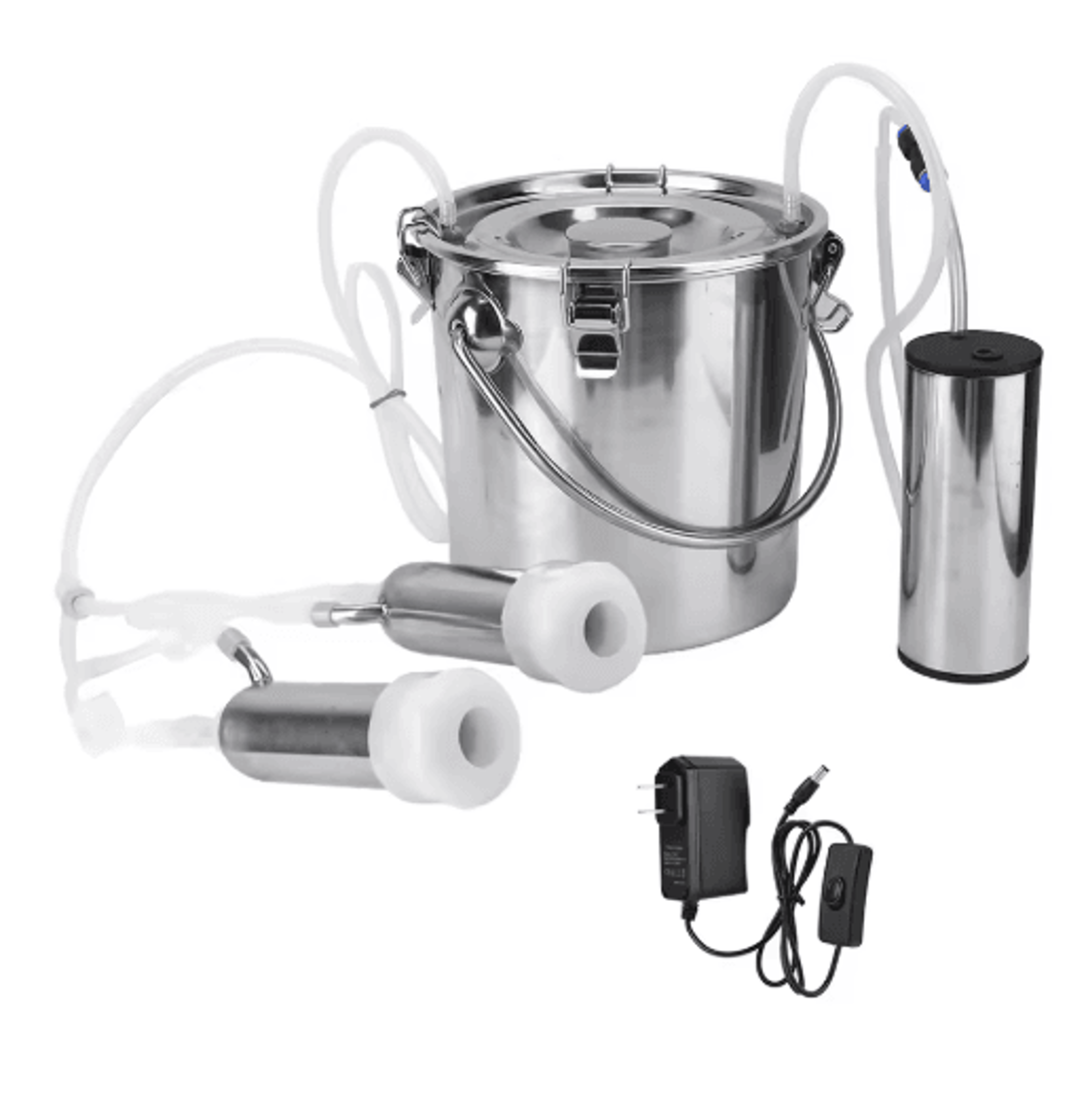 5L Electric Goat And Cow Milking Machine  Portable Livestock Milker 3