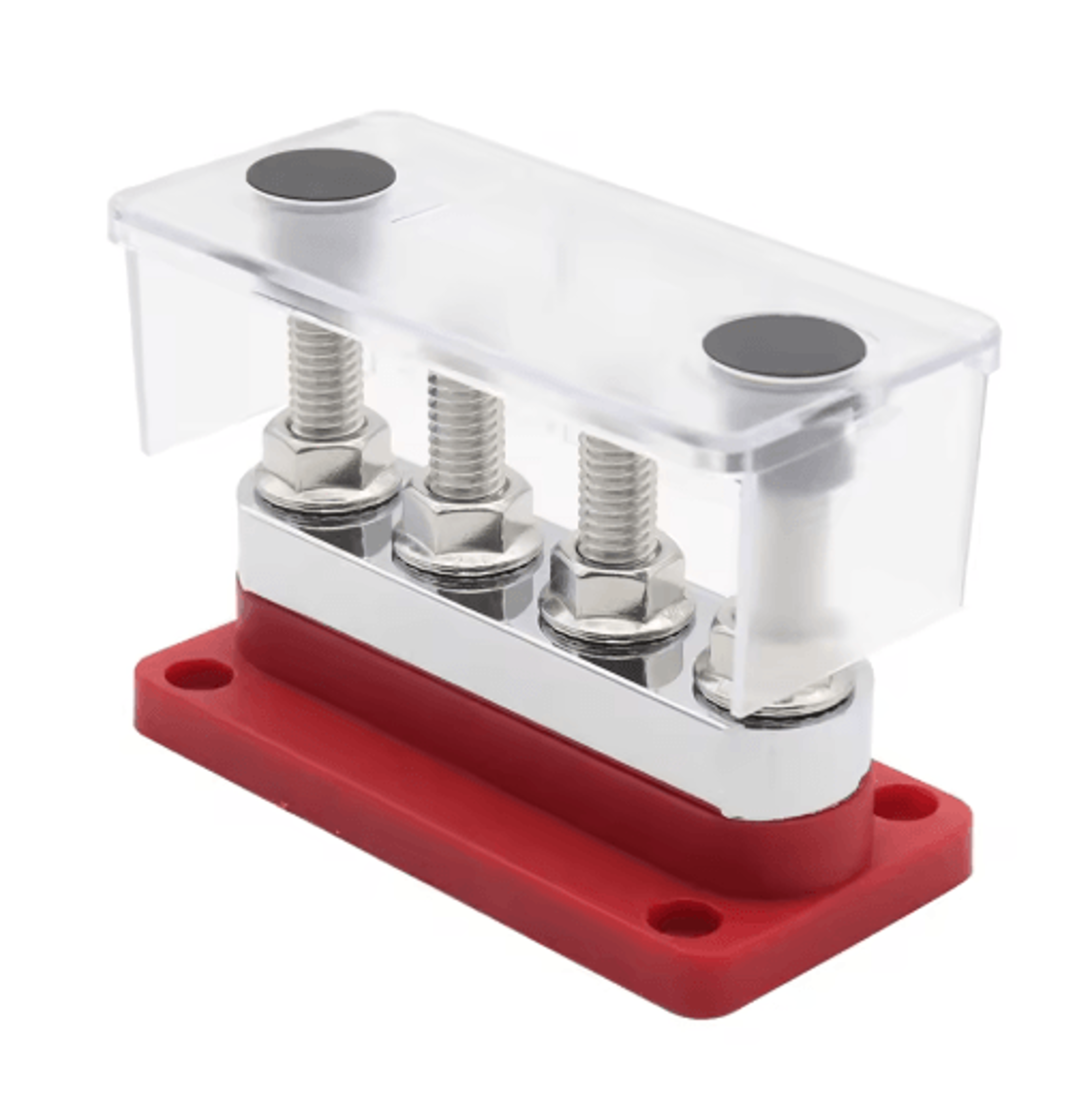 600A Power Distribution Bus Bar  48V DC Busbar Block With Four 38Inch Posts 6