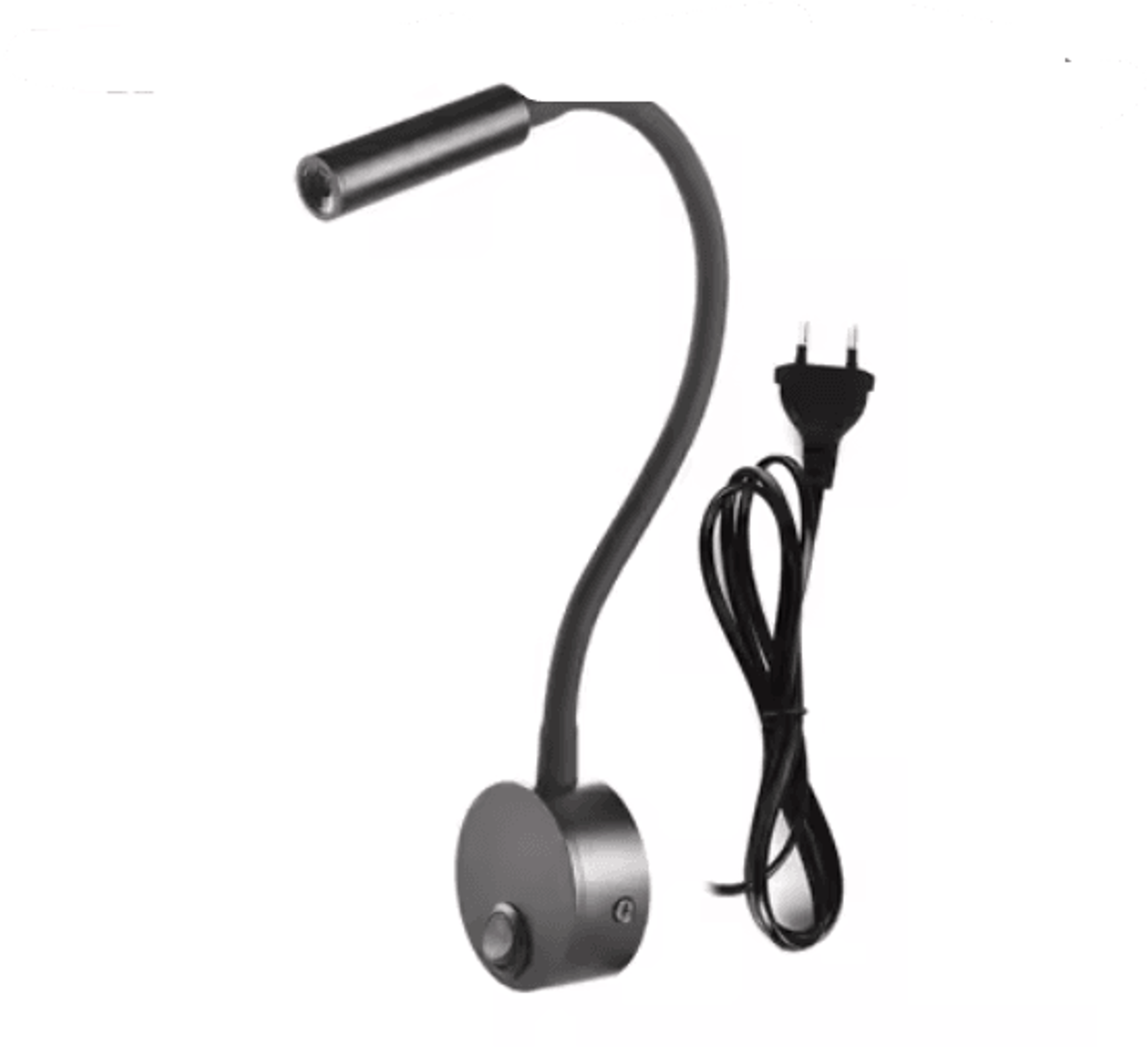 3W LED Wall Reading Lamp  Bedside Spotlight With EU Or US Plug 2