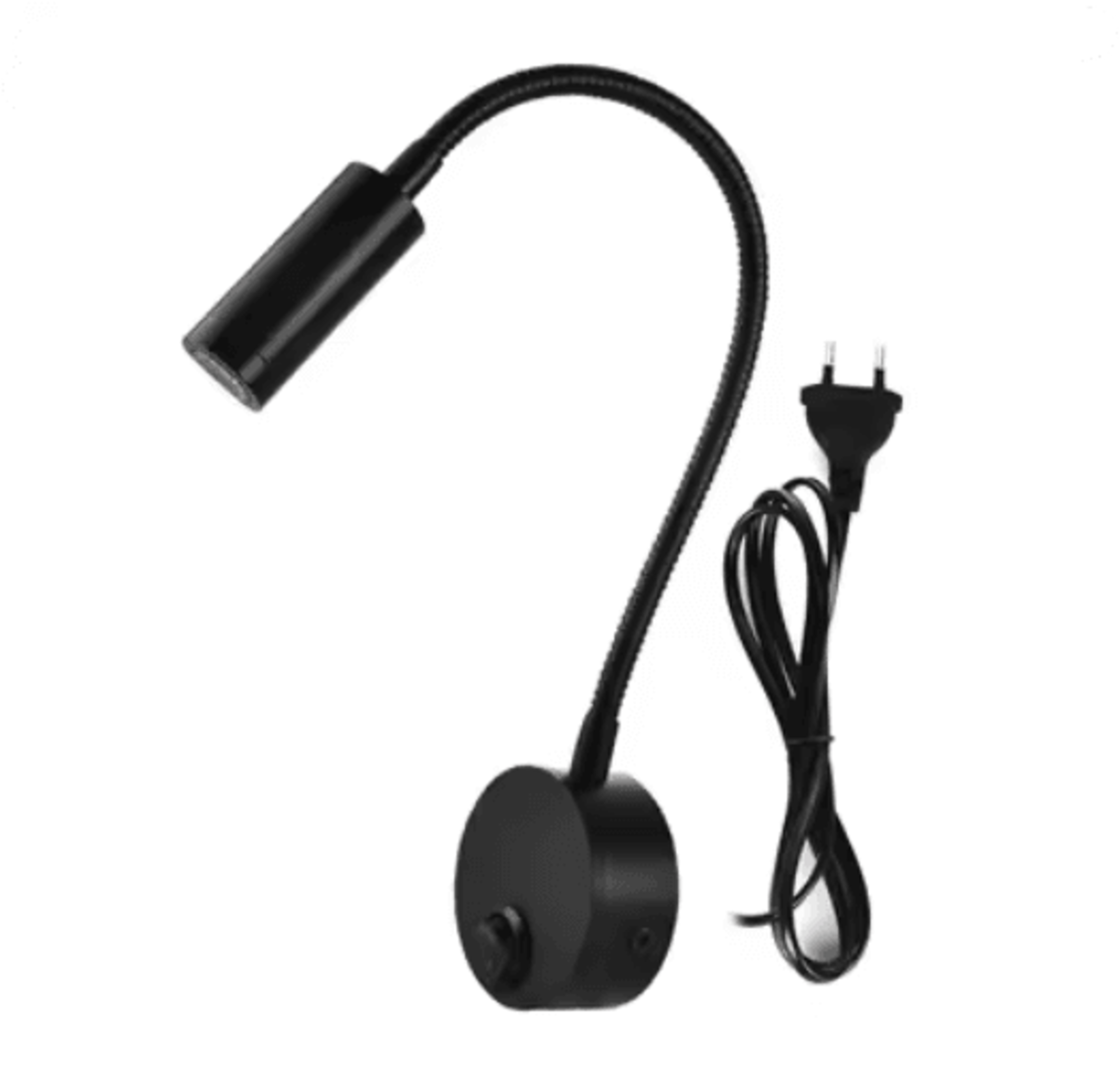 3W LED Wall Reading Lamp  Bedside Spotlight With EU Or US Plug 3