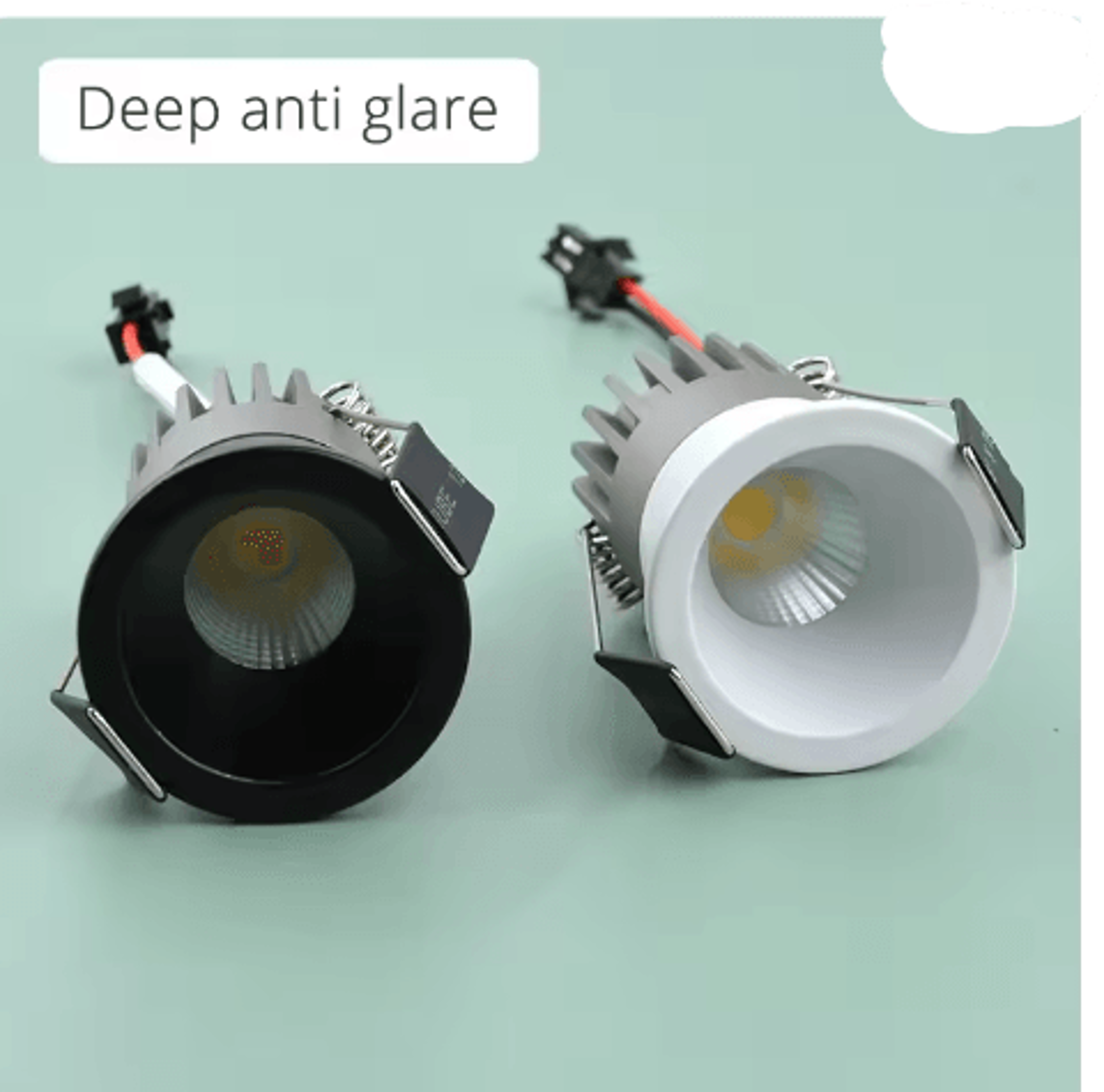 Mini AntiGlare COB LED Downlight  3W 5W Dimmable Recessed Spotlight 6