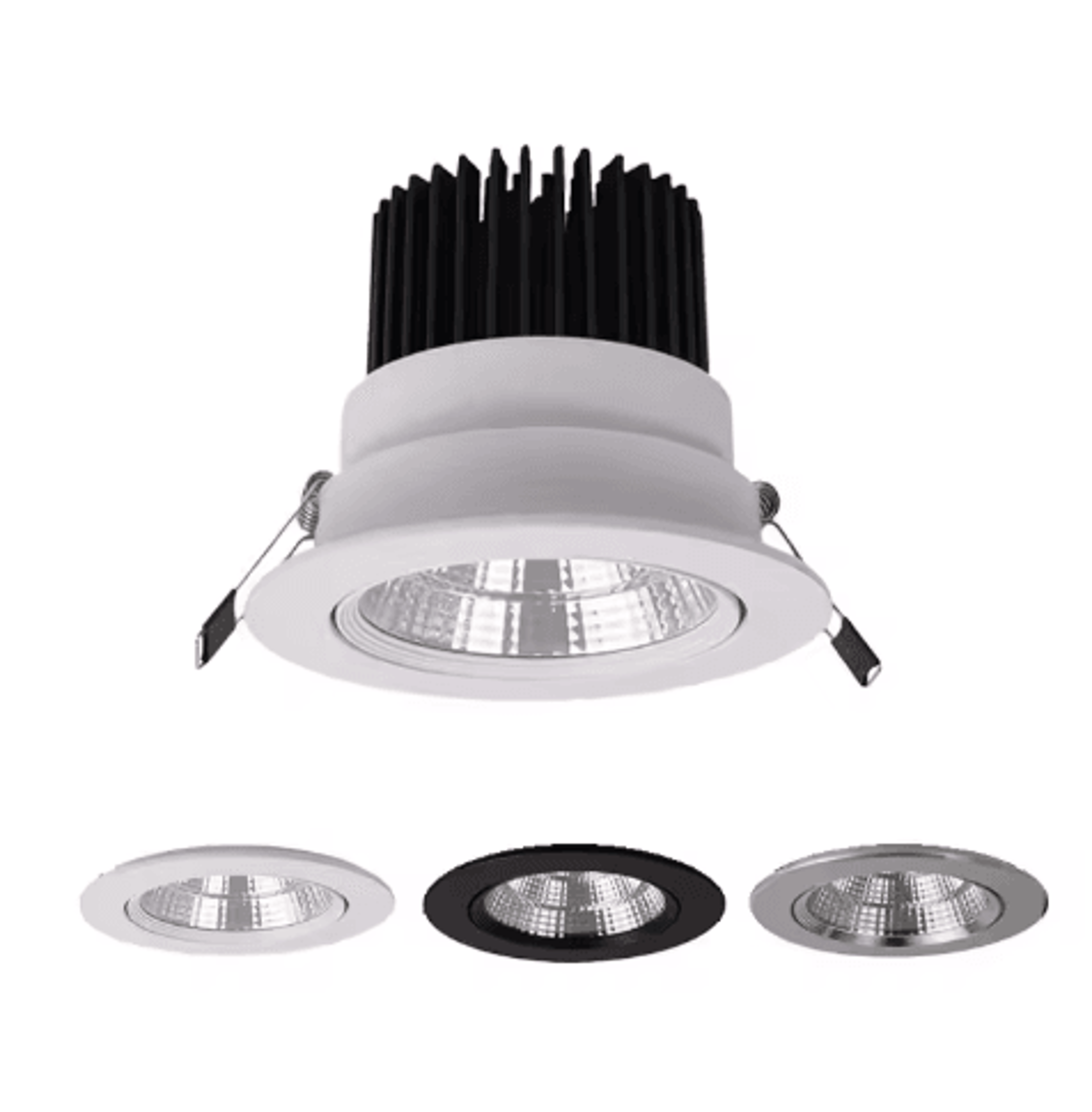 12v 3w cob led downlight – recessed cabinet and ceiling spotlight