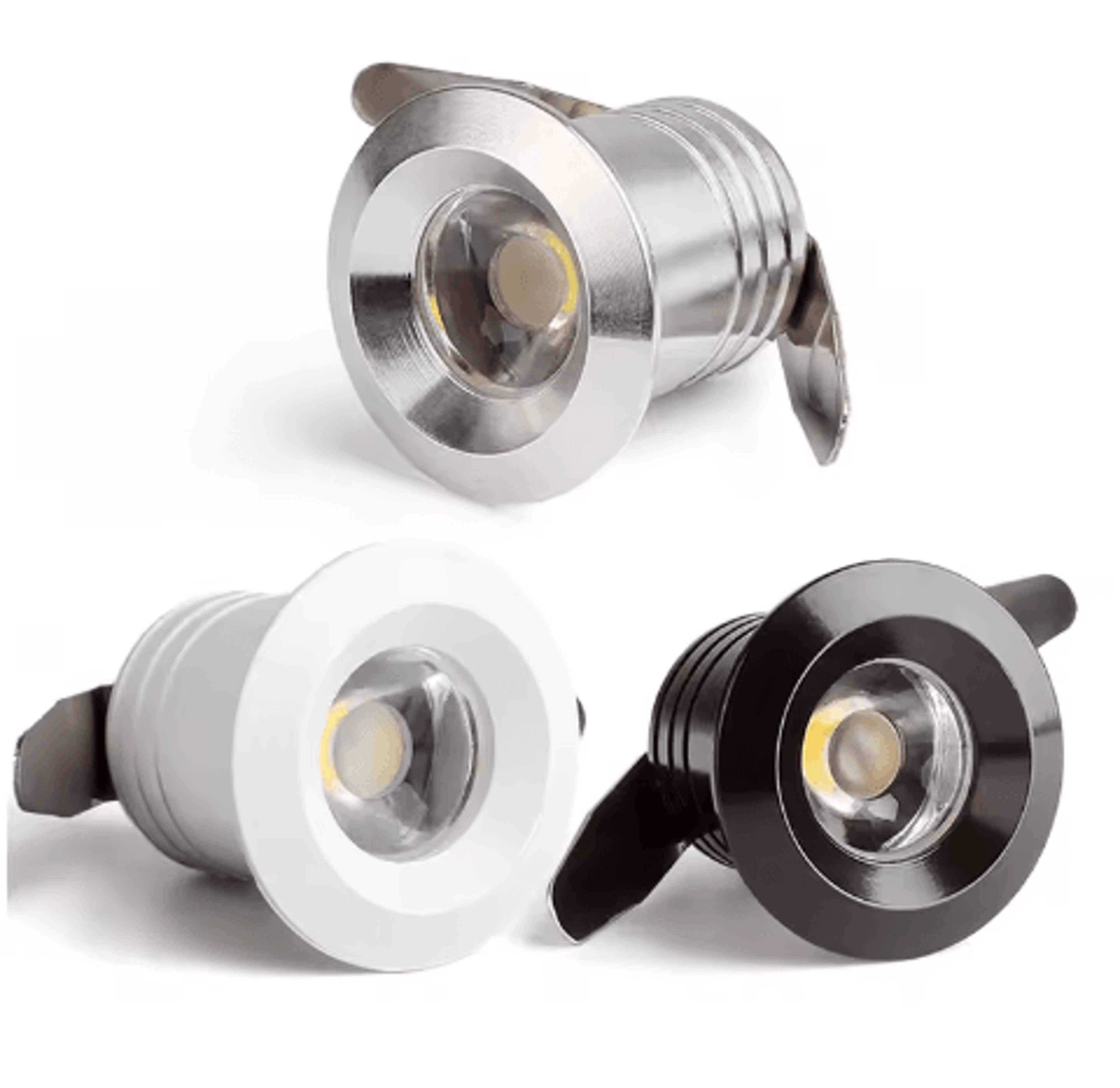 1w mini led recessed spotlight – 20mm cabinet and display light