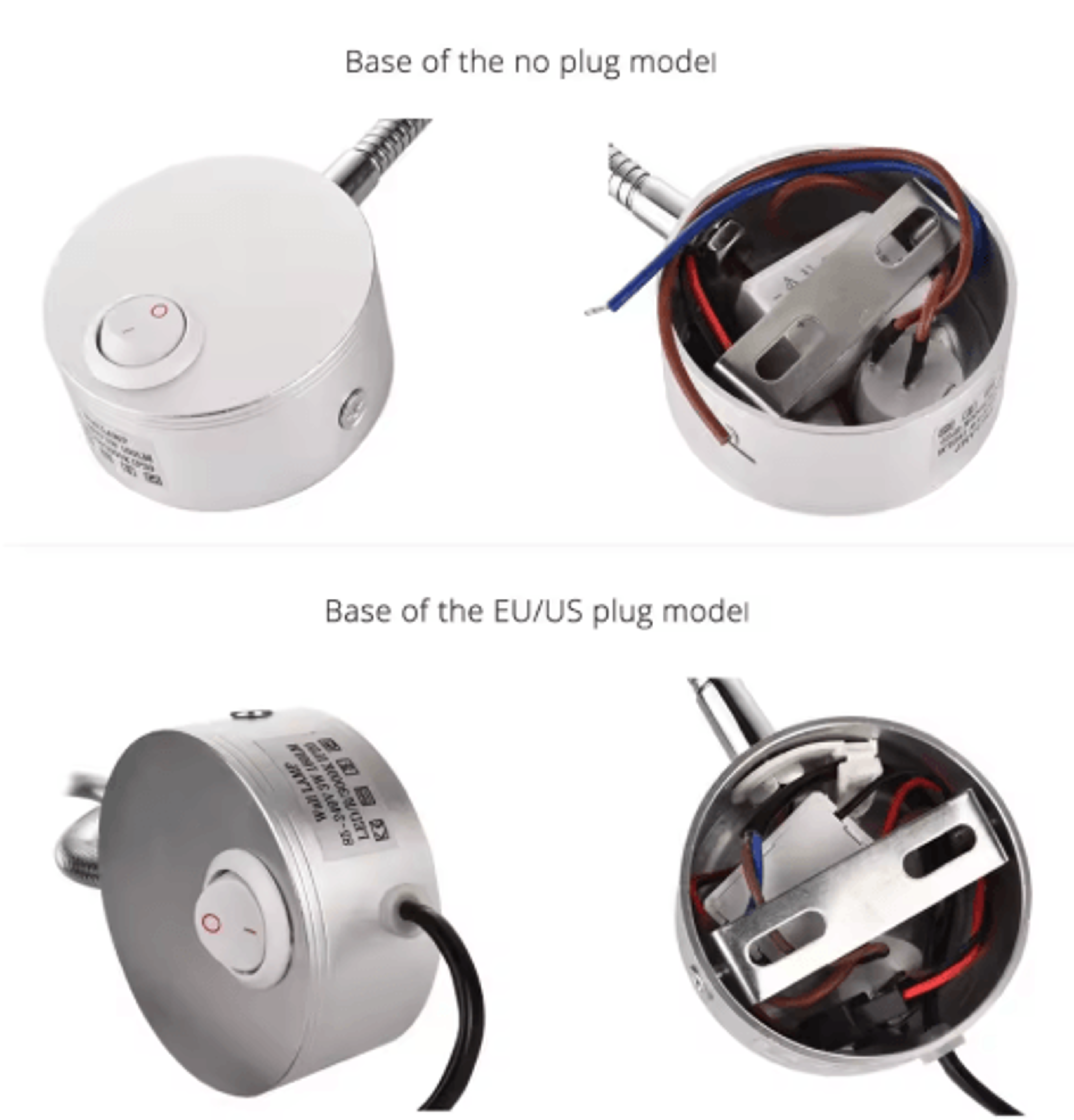 3W Flexible LED Wall Reading Lamp  Modern Bedside Light With Switch 8