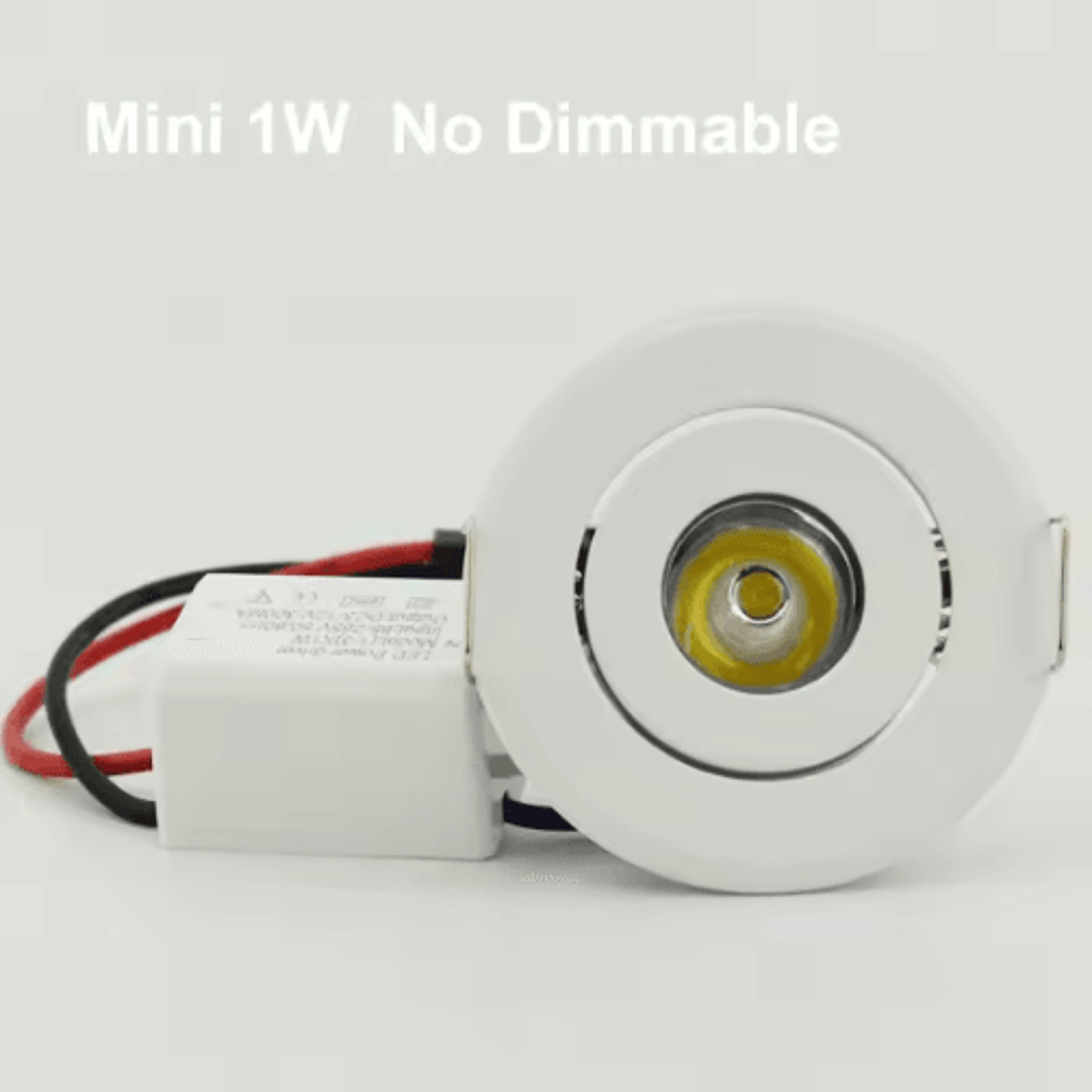 10PCS Mini LED Recessed Downlights  1W3W Aluminum Ceiling Spotlights 9