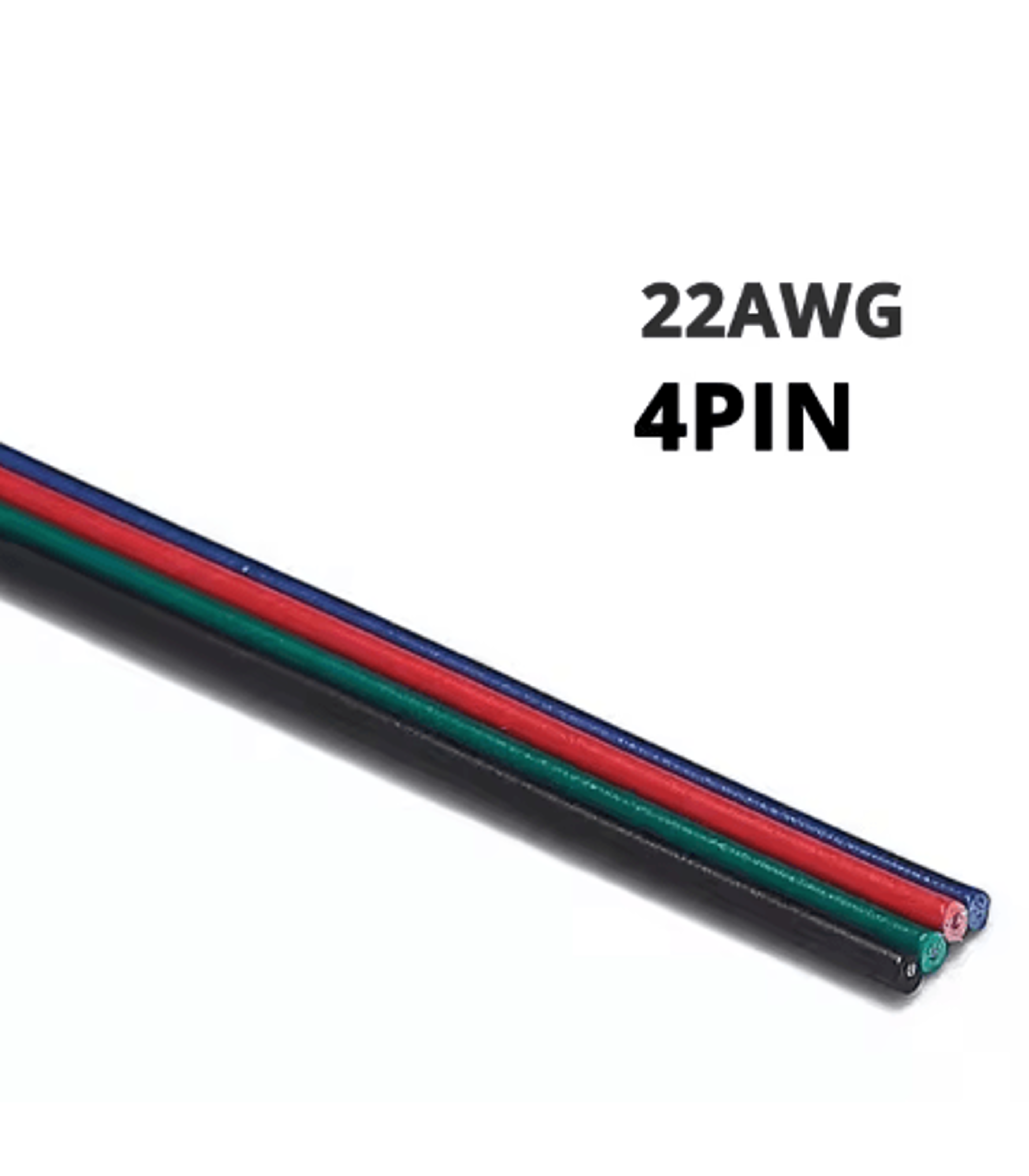 20AWG LED Strip Extension Cable  234 Pin Wire For 12V24V Lighting 1