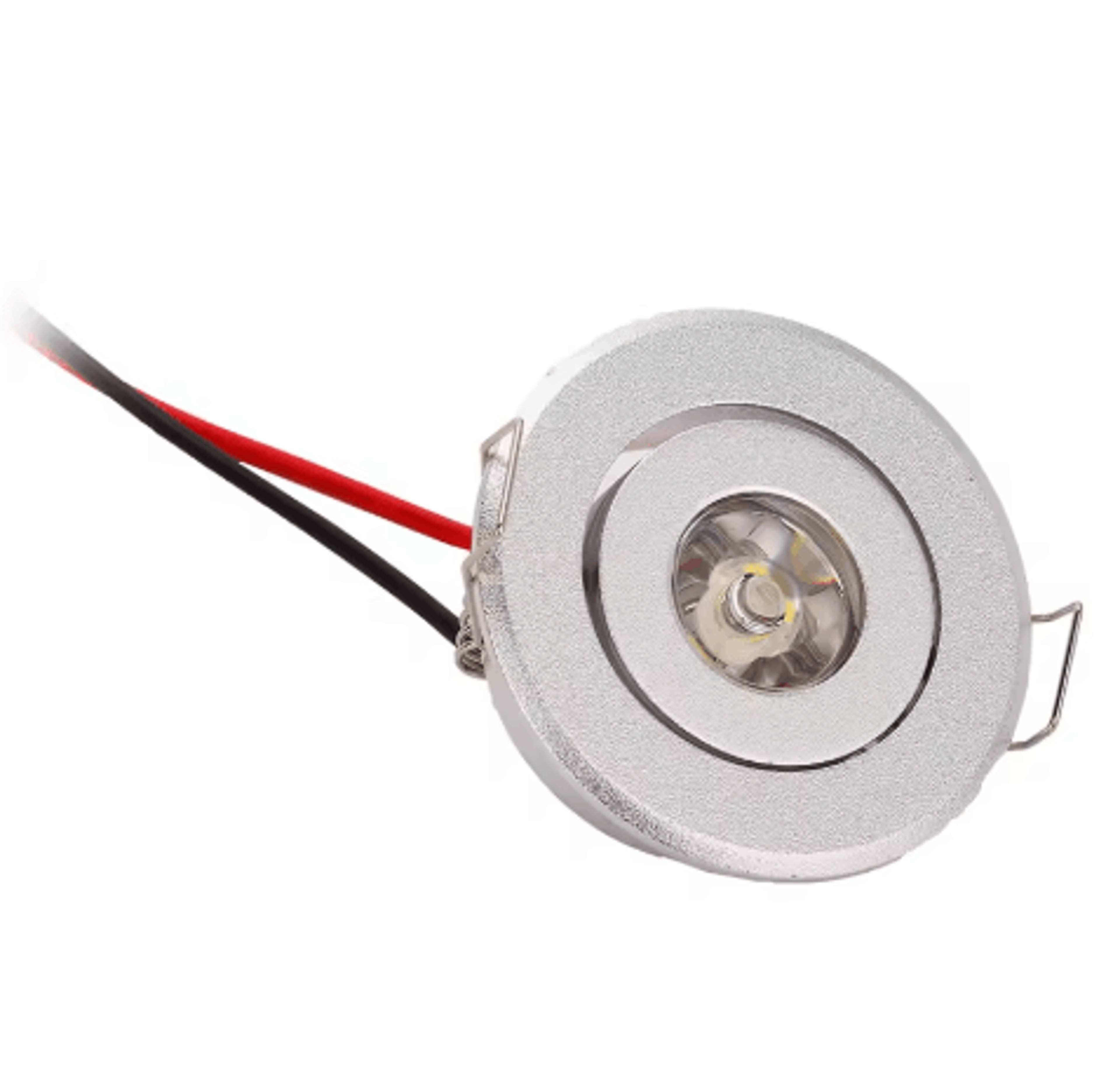 4pcs mini led recessed downlights – 1w/3w cabinet and ceiling spotlights