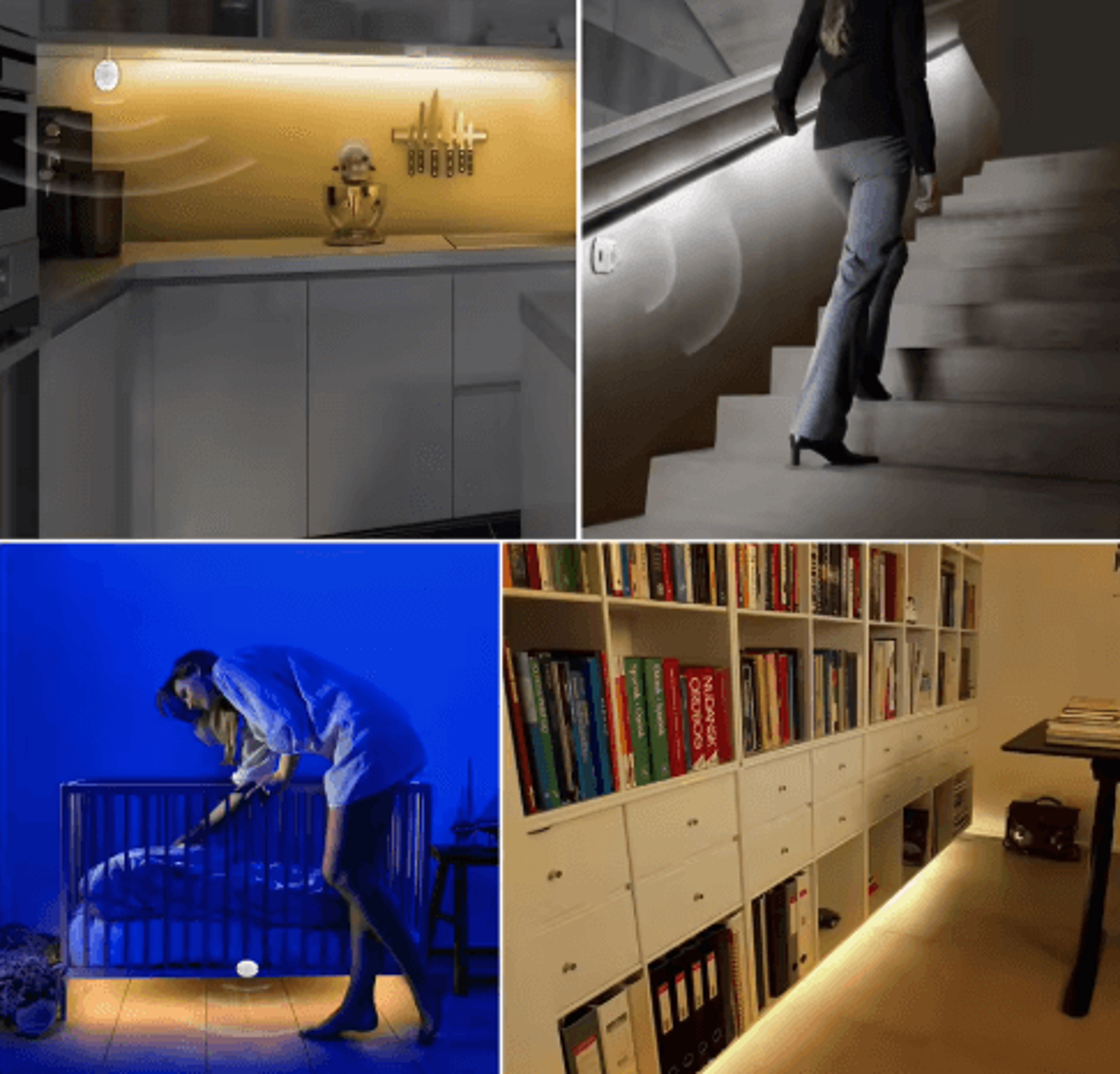 6mm Flexible LED Neon Strip Light  Dimmable Sensor Lighting Kit With Power Adapter 9