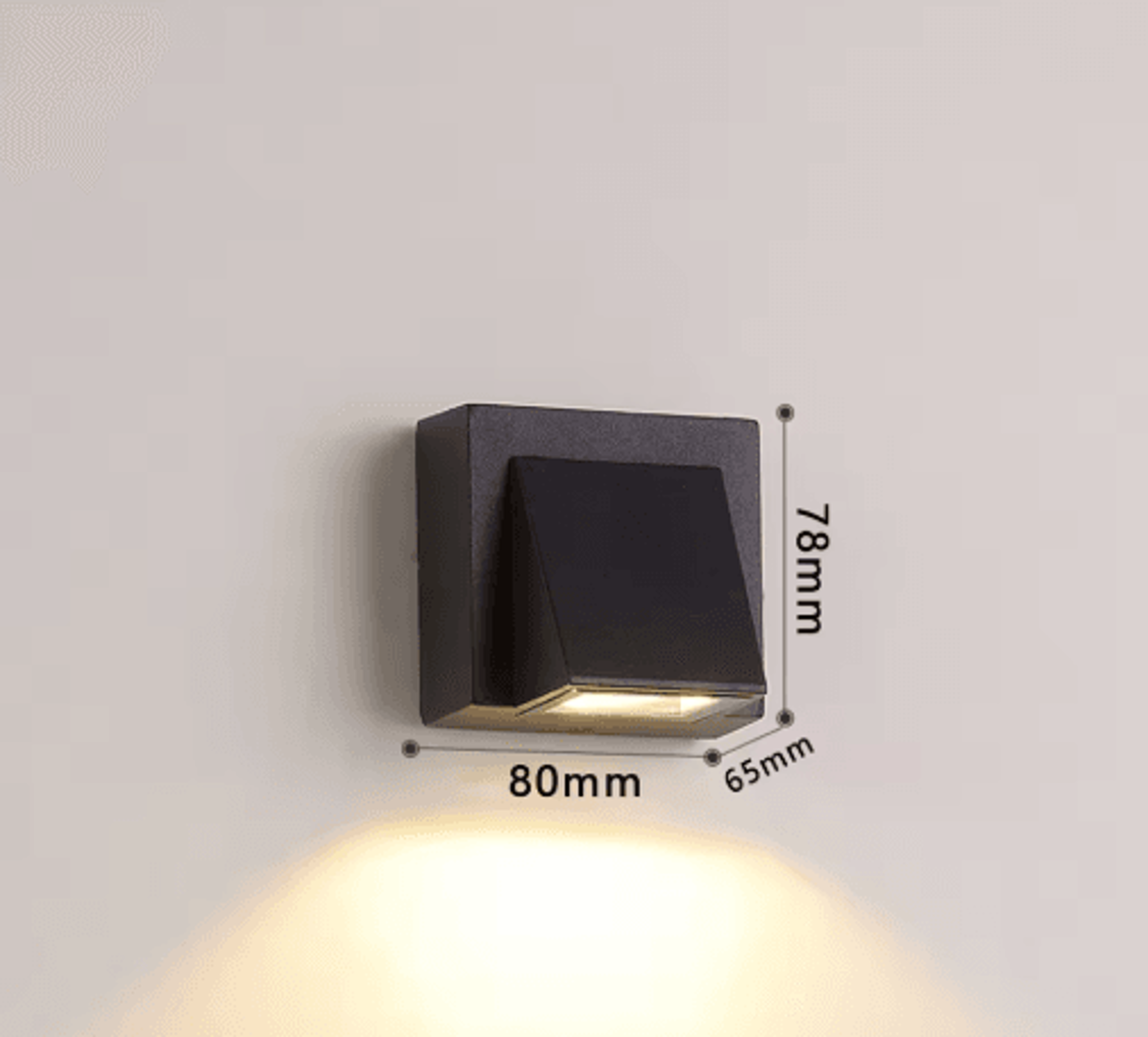 IP65 Waterproof Outdoor LED Wall Lamp  Modern Up Down Garden Light 9