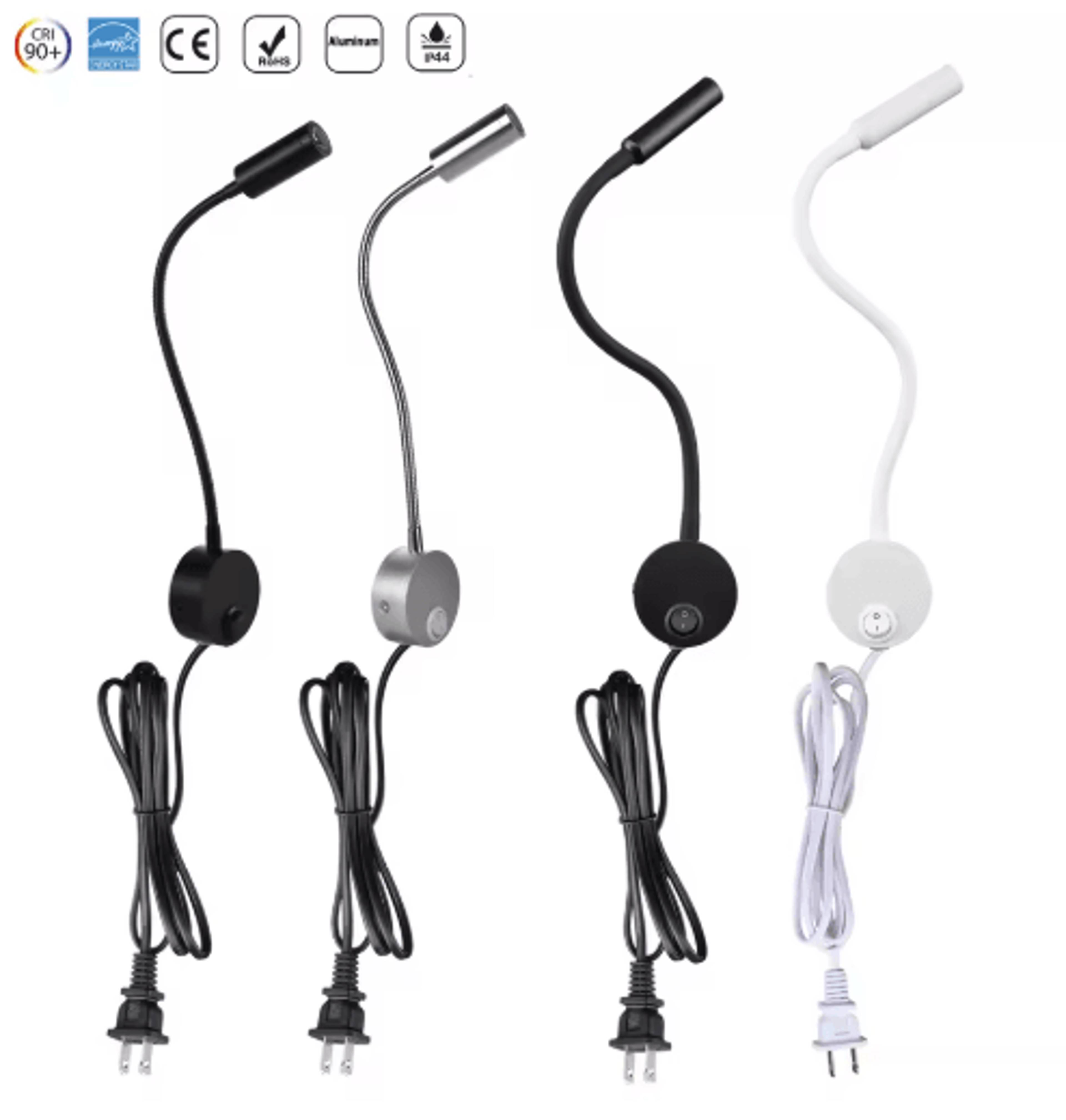 Wall Mounted LED Reading Lamp  Focused Bedside Spotlight For Boat And Bedroom 3
