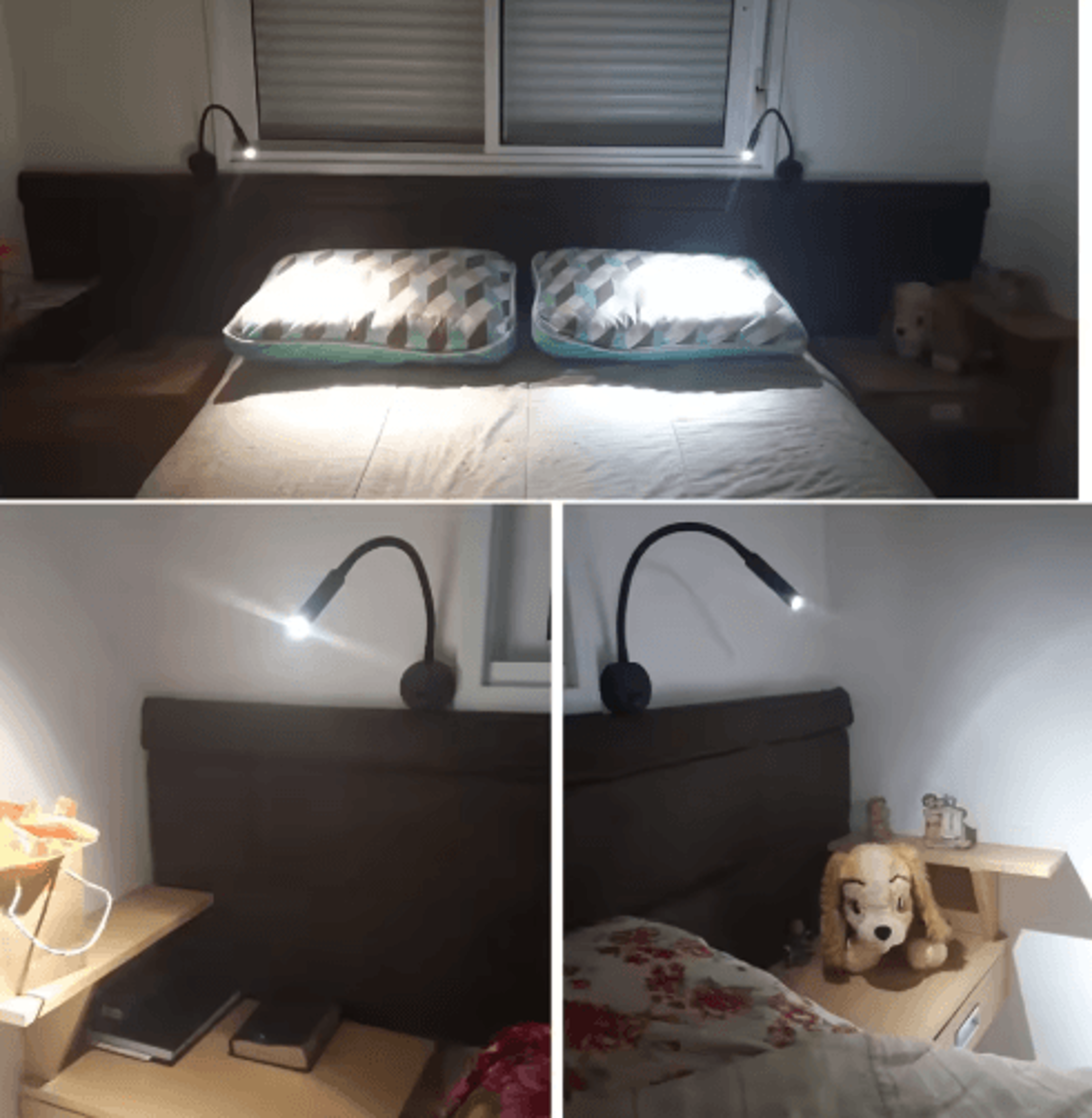 Wall Mounted LED Reading Lamp  Focused Bedside Spotlight For Boat And Bedroom 2