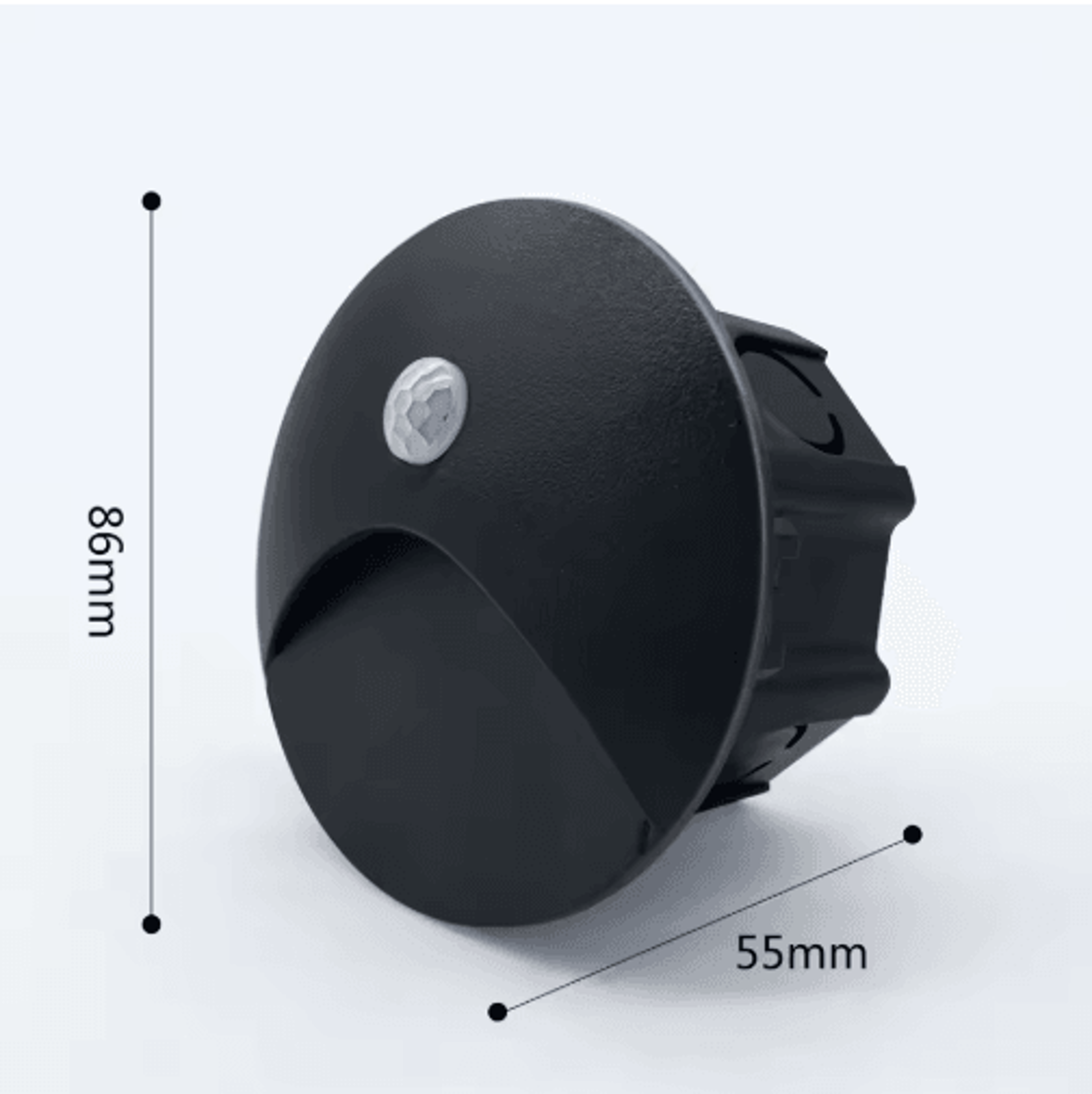 Waterproof LED Motion Sensor Step Light  Recessed Outdoor Wall Lamp With 60mm Box 4
