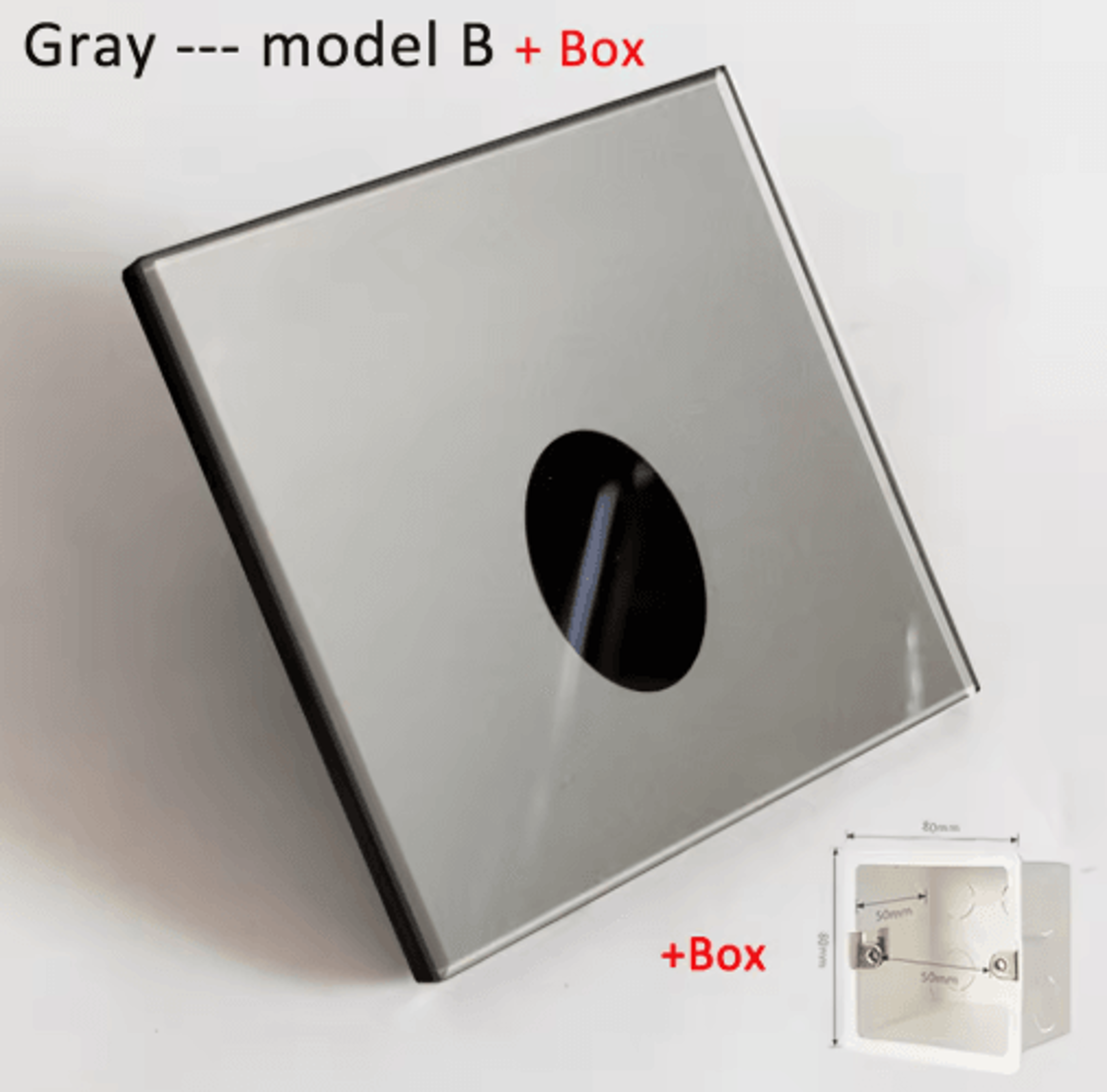 LED Radar Motion Sensor Stair Light  Recessed White Wall Night Lamp 8
