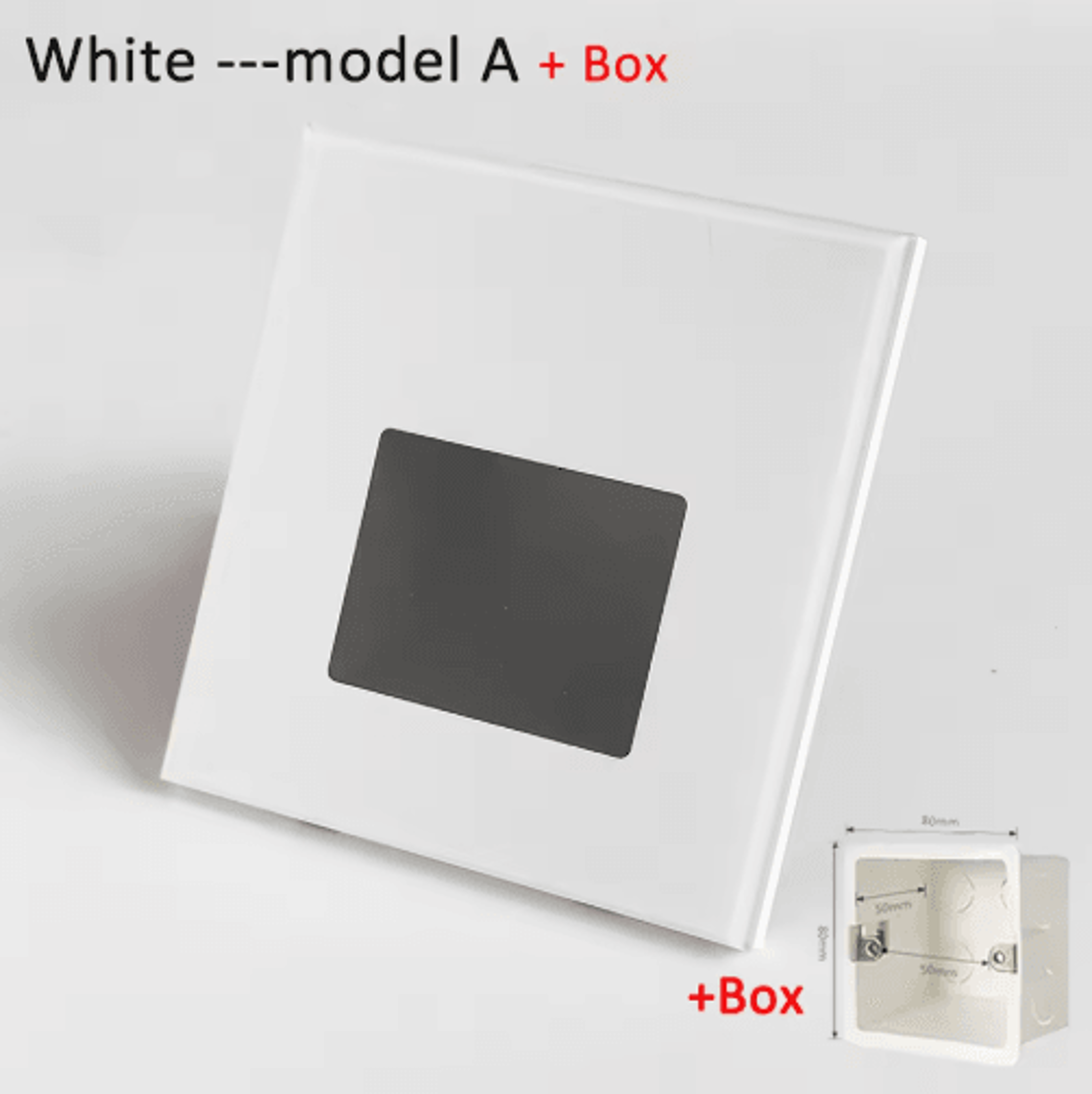 LED Radar Motion Sensor Stair Light  Recessed White Wall Night Lamp 10