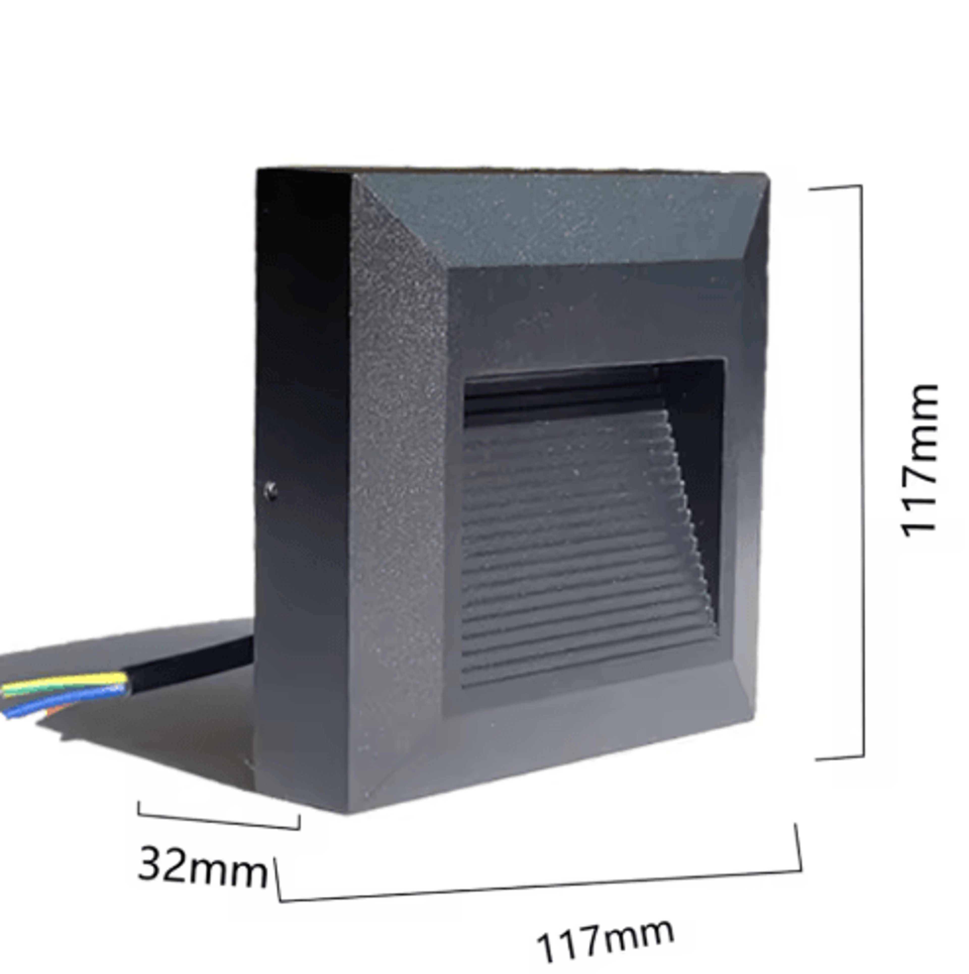 Waterproof Outdoor LED Wall Light  Surface Mounted Step Lamp For Garage And Entrance 3