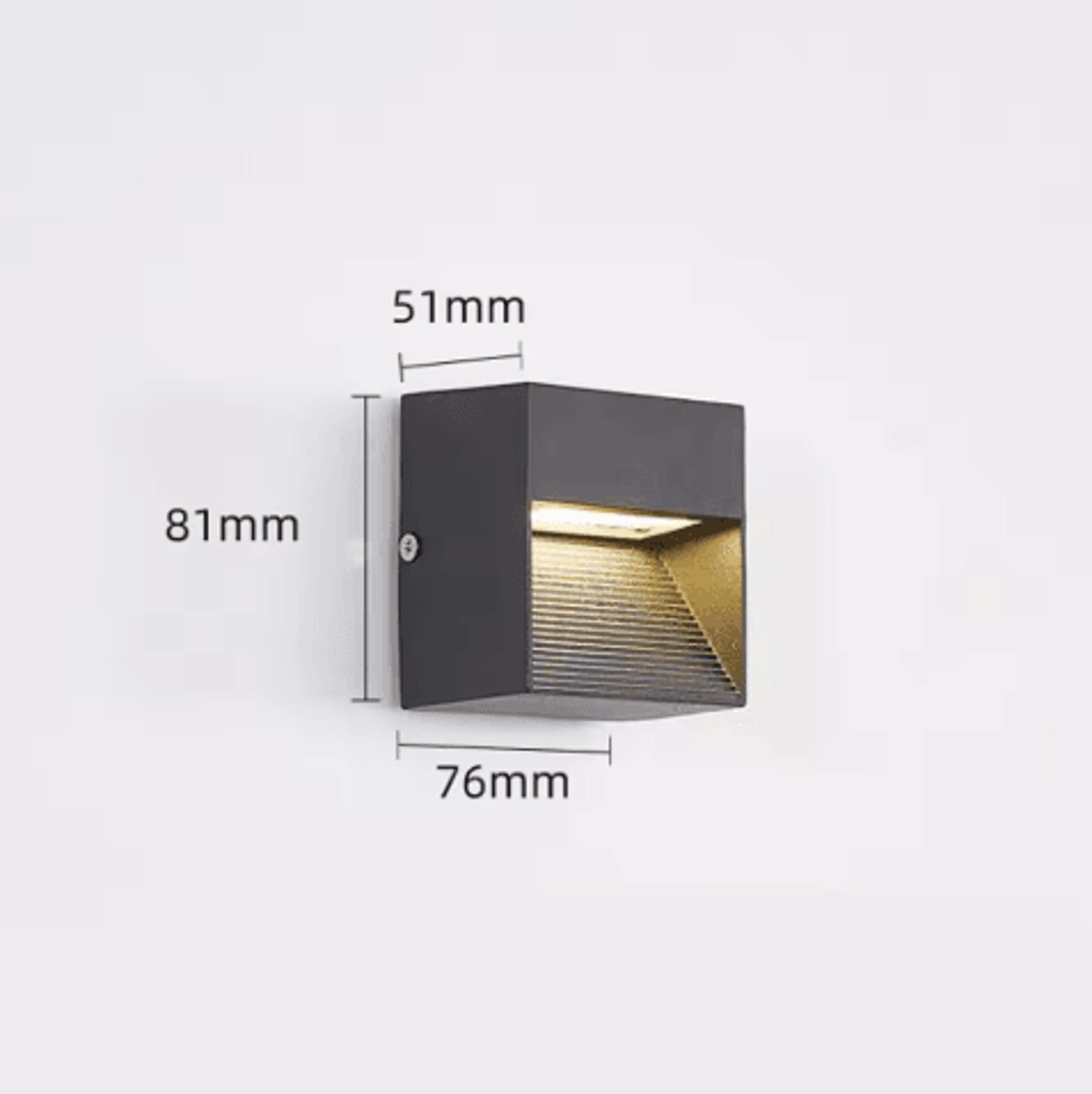 Waterproof Outdoor LED Motion Sensor Wall Light  Garden And Porch Sconce 8