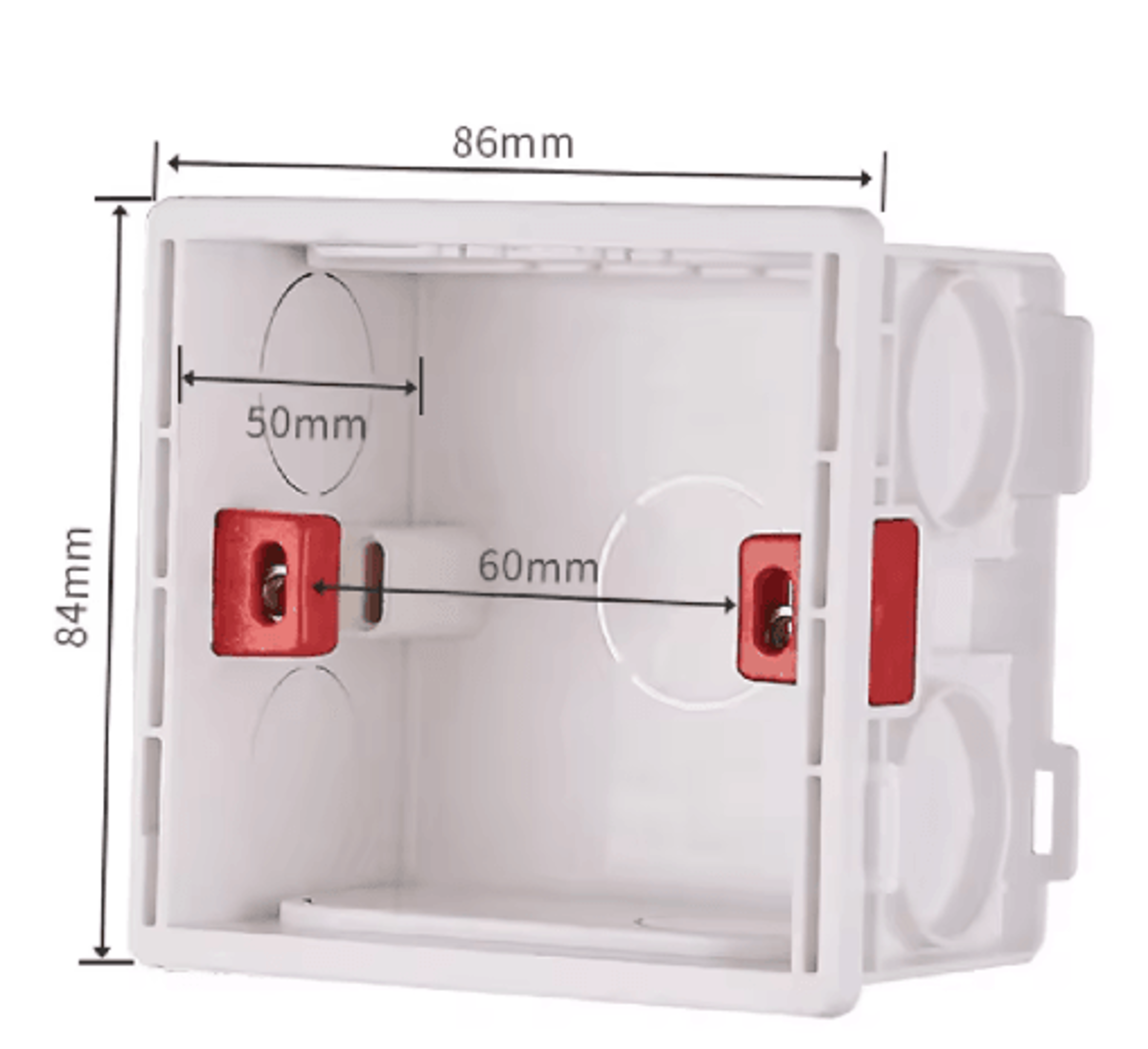 86 Type Electrical Wall Box  Recessed Switch And Socket Mounting Box 8