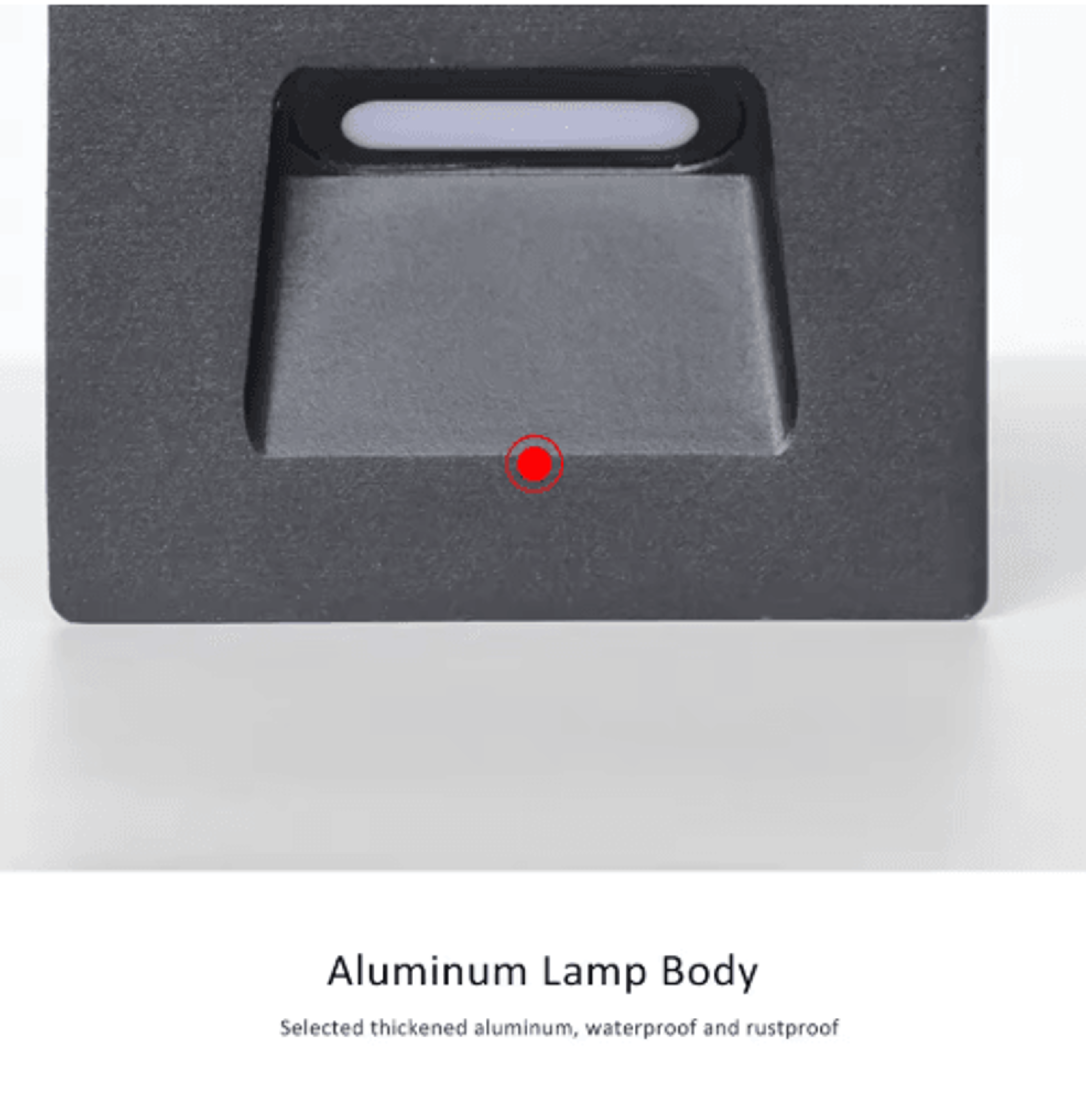 LED Motion Sensor Stair Light  Waterproof Recessed Step Lamp With Gradual Brightening 9