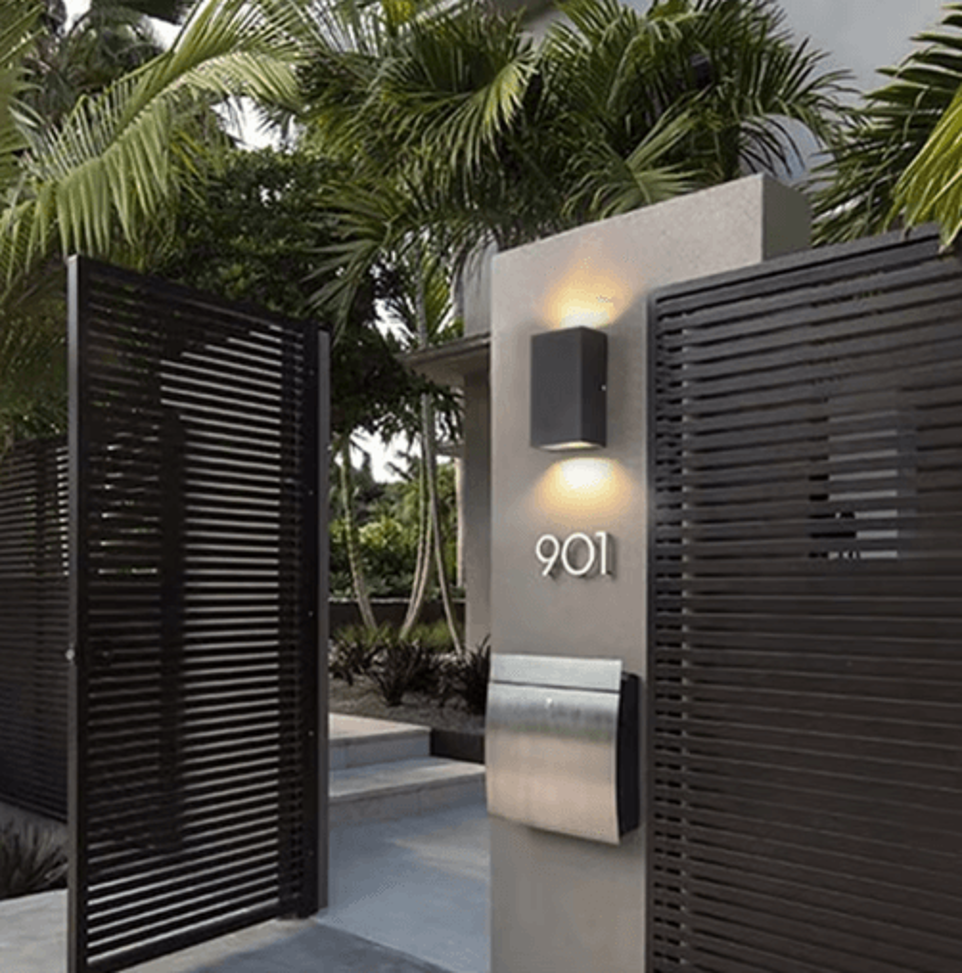 IP65 Waterproof Outdoor Wall Light  Modern Garden And Balcony Sconce 4